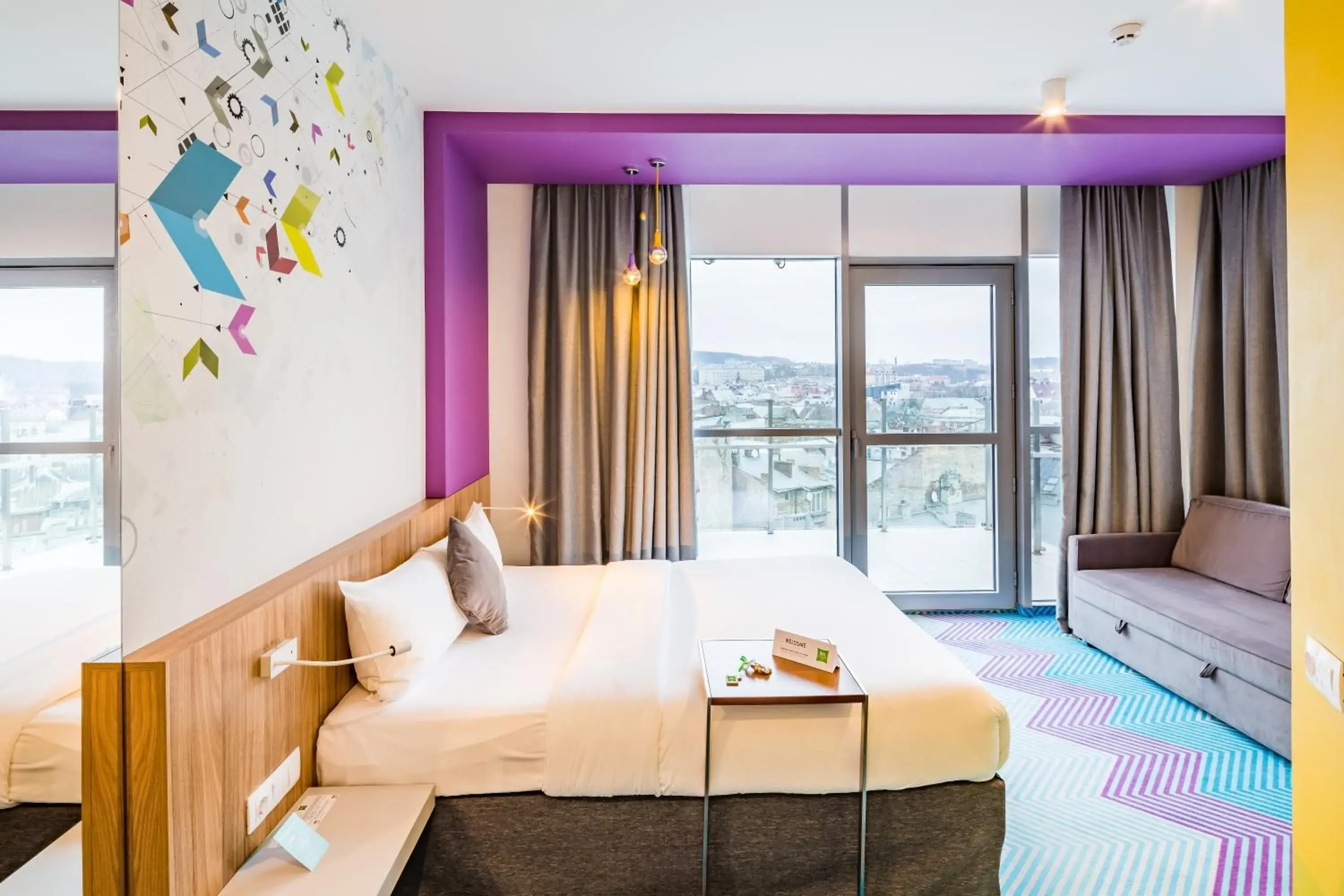 Bedroom, Bed in Ibis Styles Lviv Center Bedroom, Bed in Ibis Styles Lviv Center