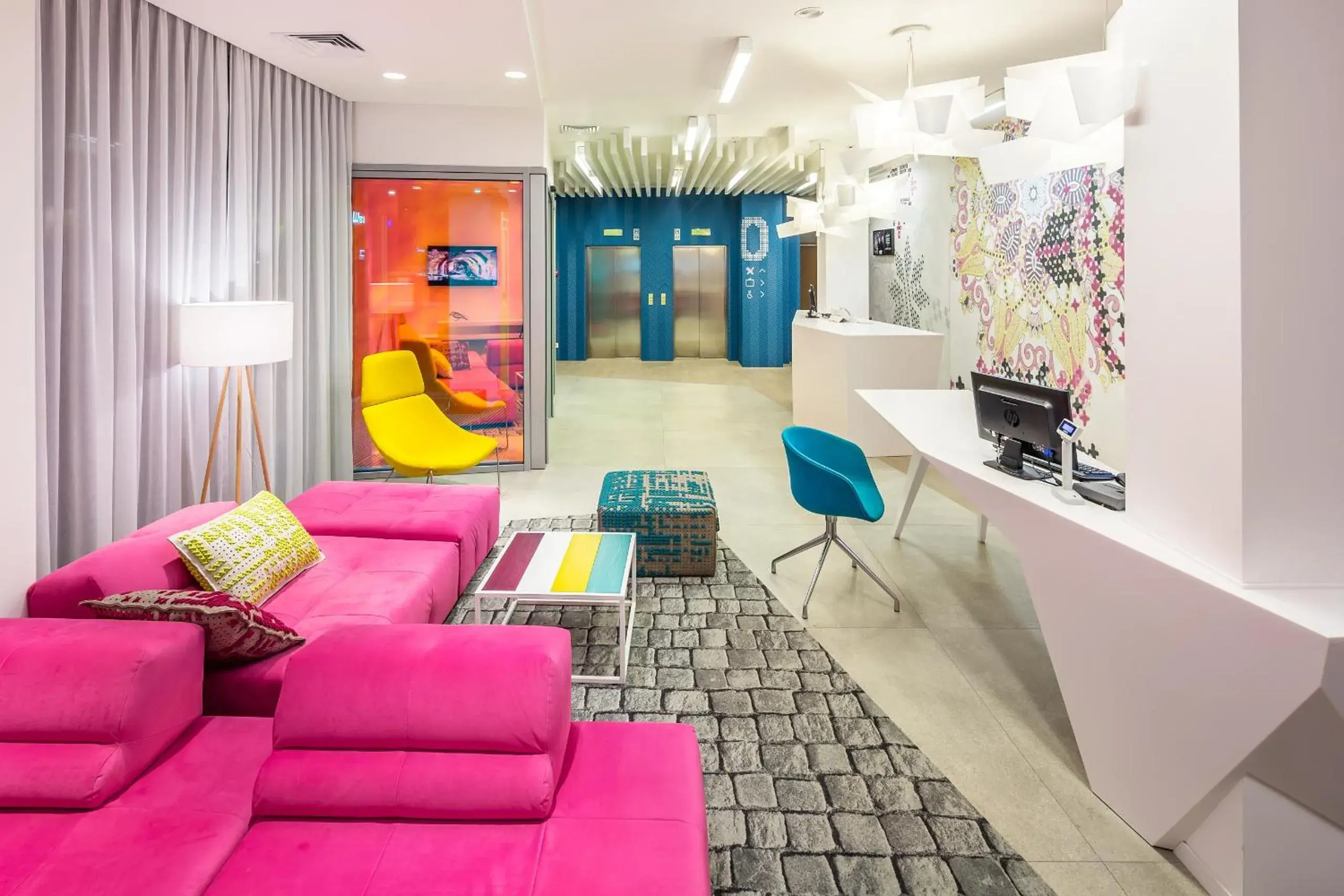 Lobby or reception in Ibis Styles Lviv Center Lobby or reception in Ibis Styles Lviv Center