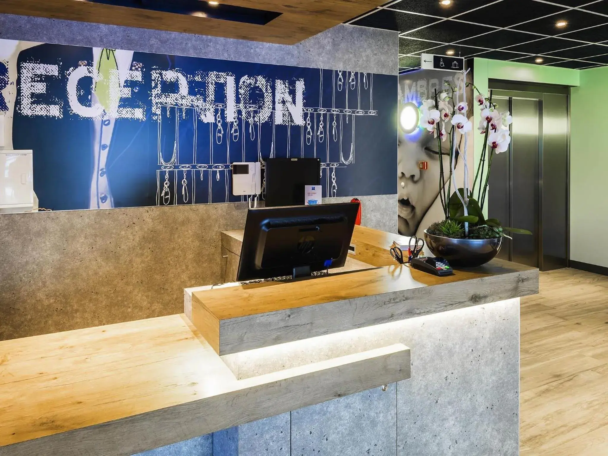 Property building in Ibis Budget Sallanches Property building in Ibis Budget Sallanches