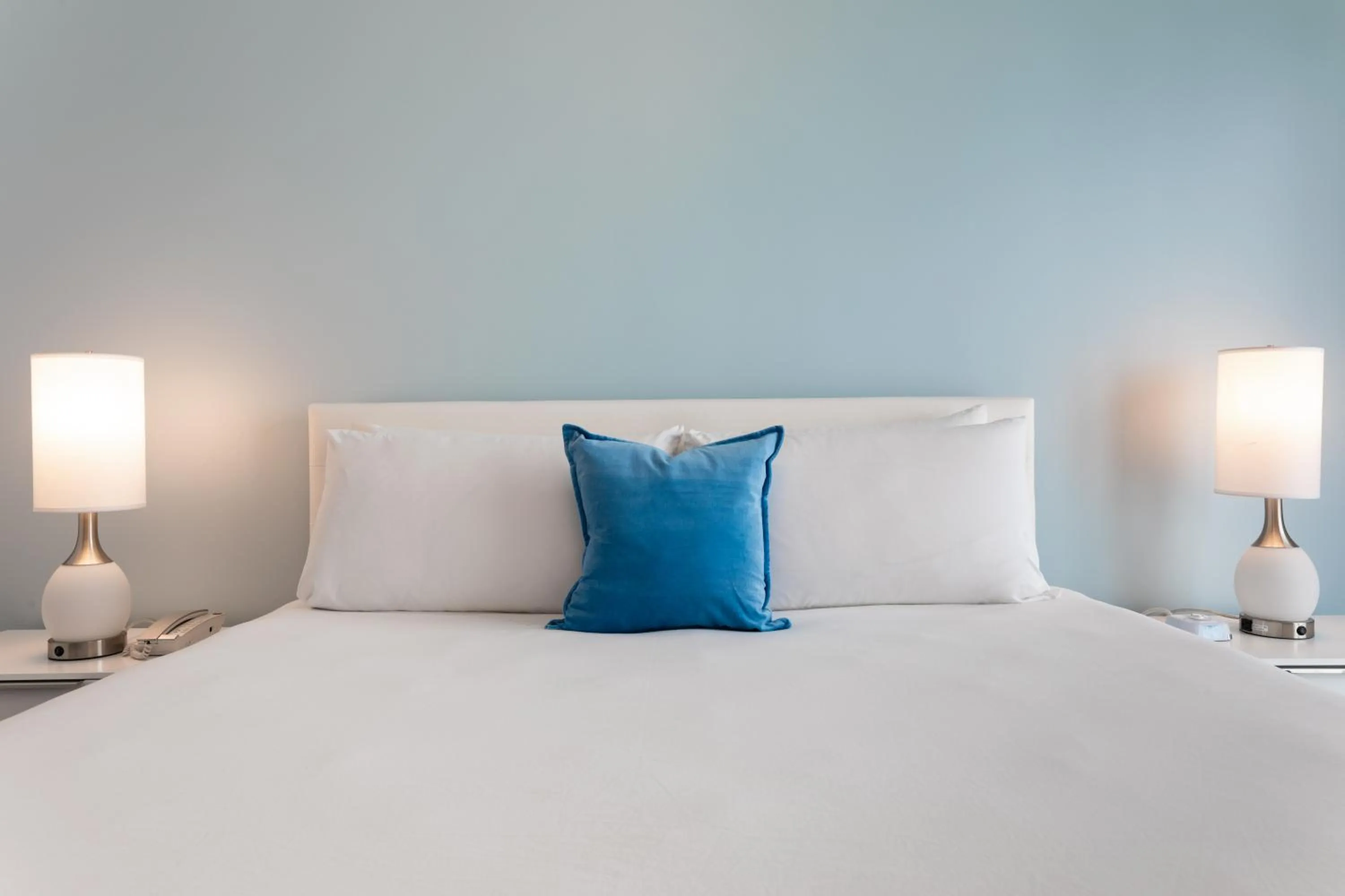 Bed in President Hotel Villa