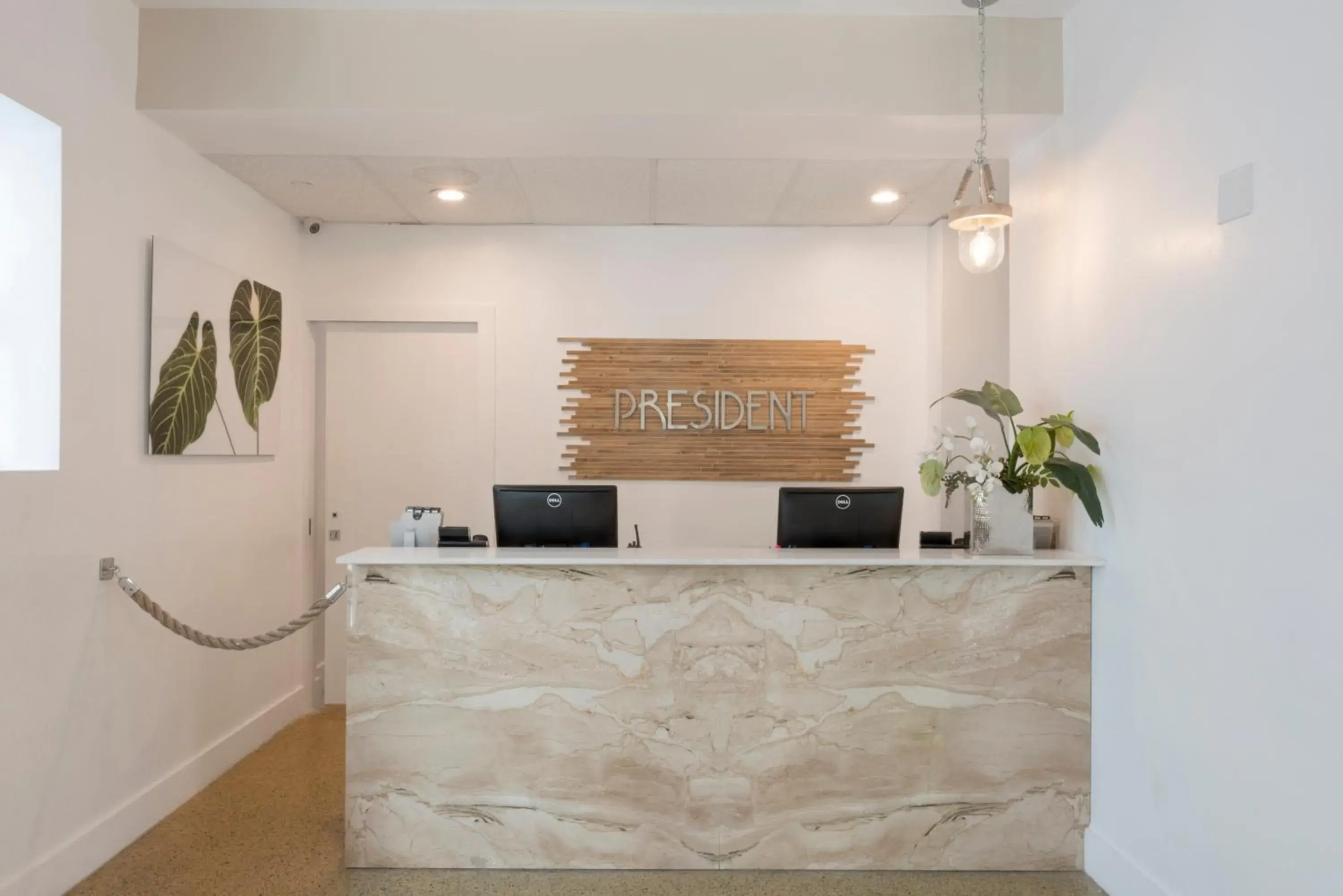 Lobby or reception in President Hotel Villa Lobby or reception in President Hotel Villa