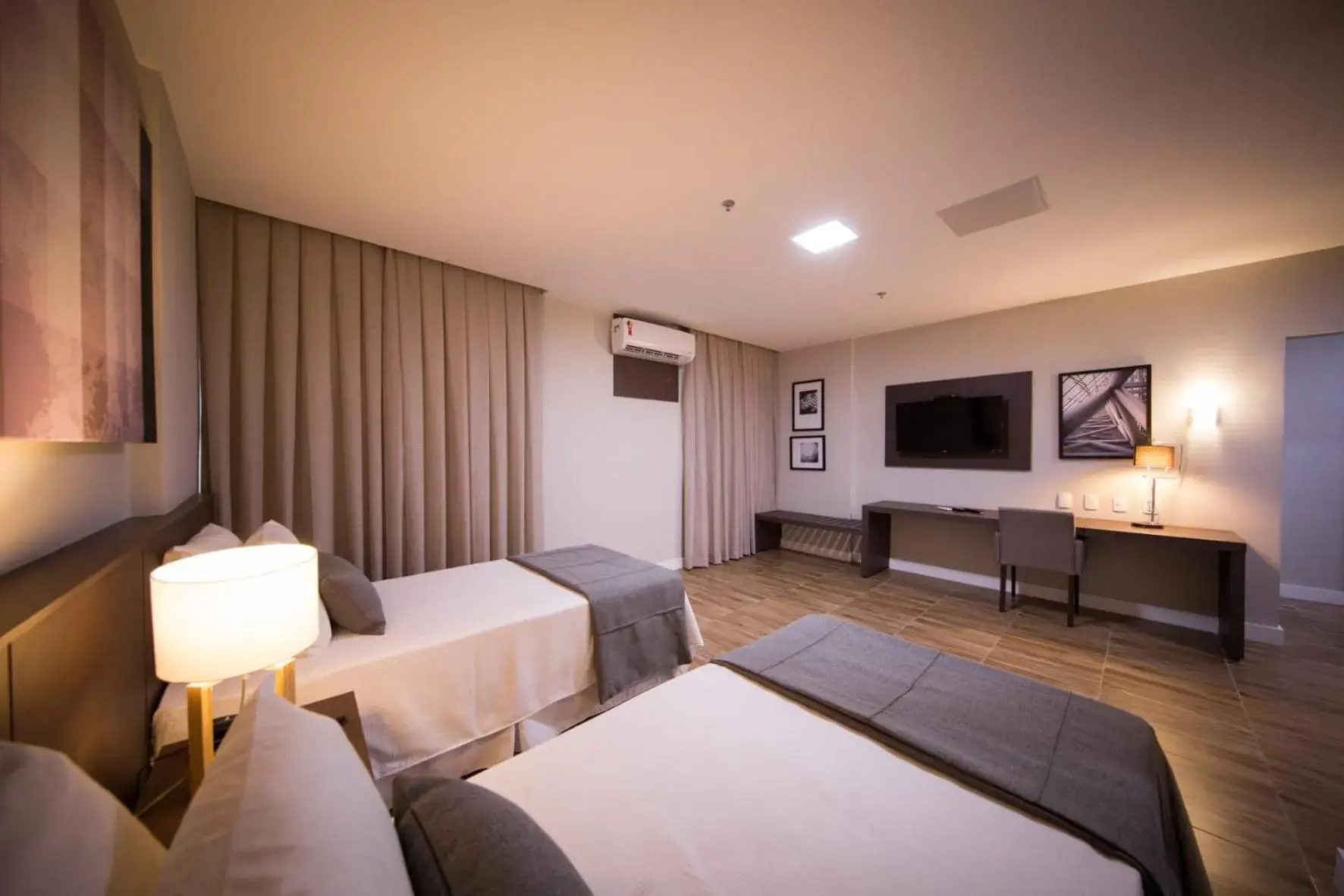 Bed in Vila Business Hotel Bed in Vila Business Hotel