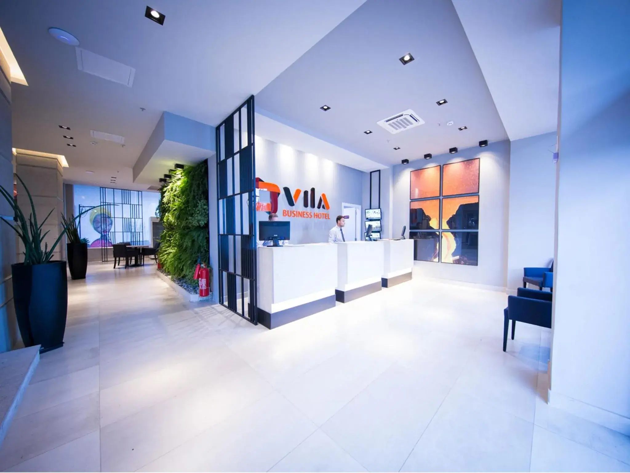 Lobby or reception in Vila Business Hotel Lobby or reception in Vila Business Hotel