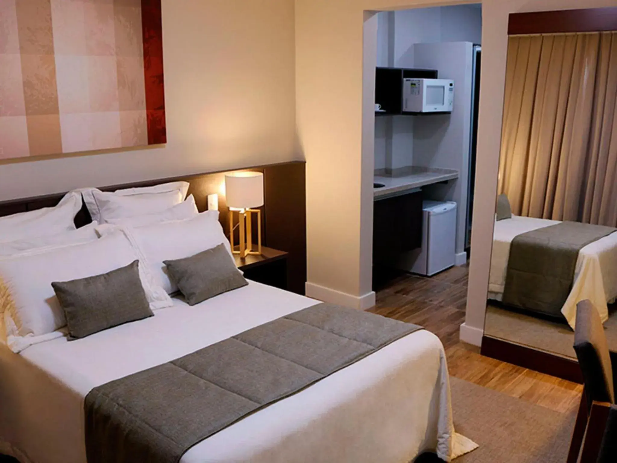 Bed in Vila Business Hotel Bed in Vila Business Hotel