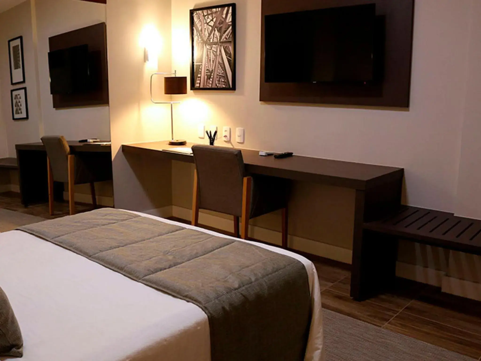 Bed in Vila Business Hotel Bed in Vila Business Hotel