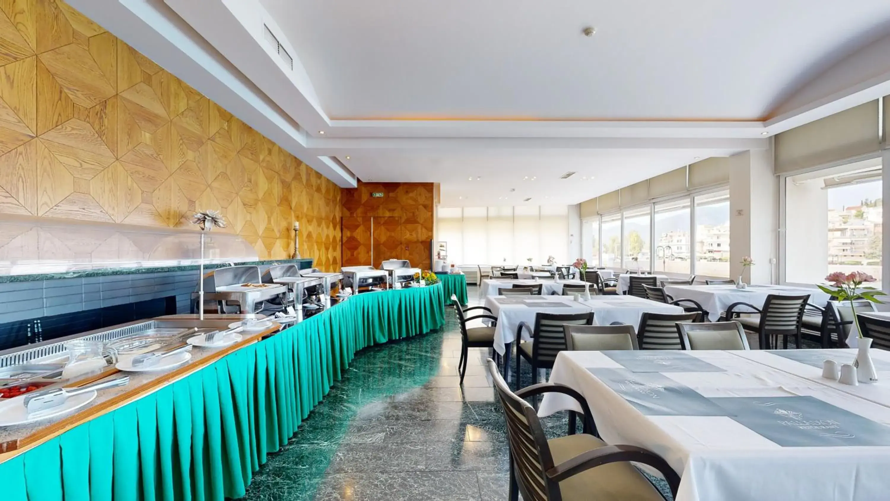 Buffet breakfast in Lucy Hotel Buffet breakfast in Lucy Hotel