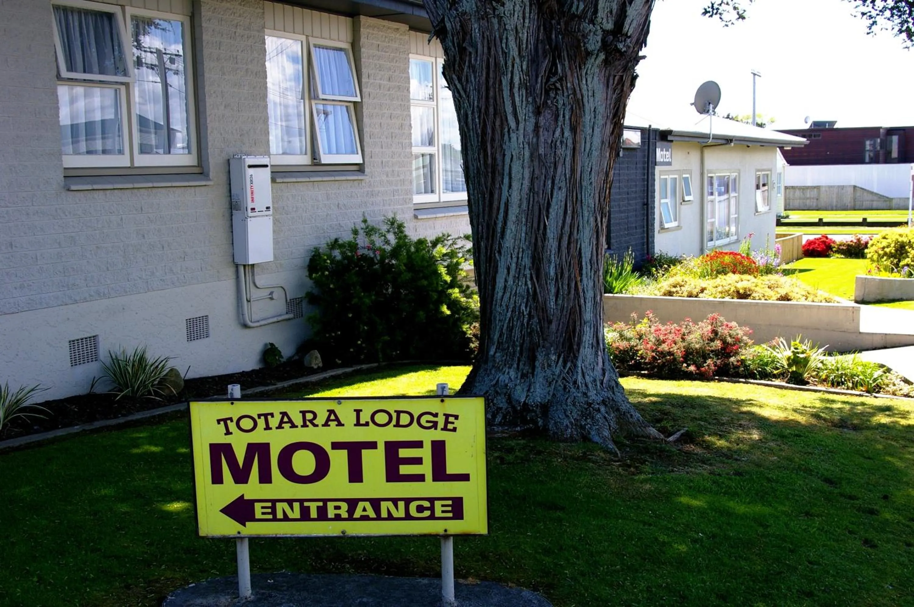 Facade/entrance in Totara Lodge Motel
