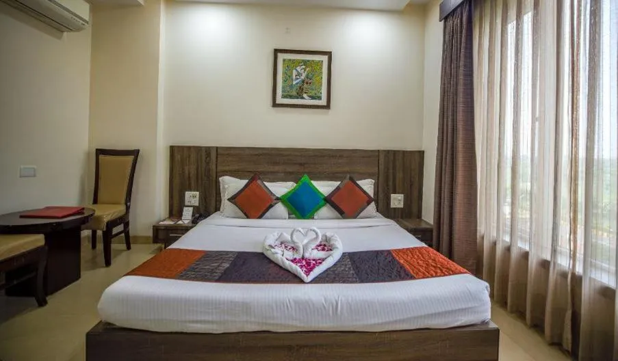 Deluxe Double Room in hotel the royal bharti