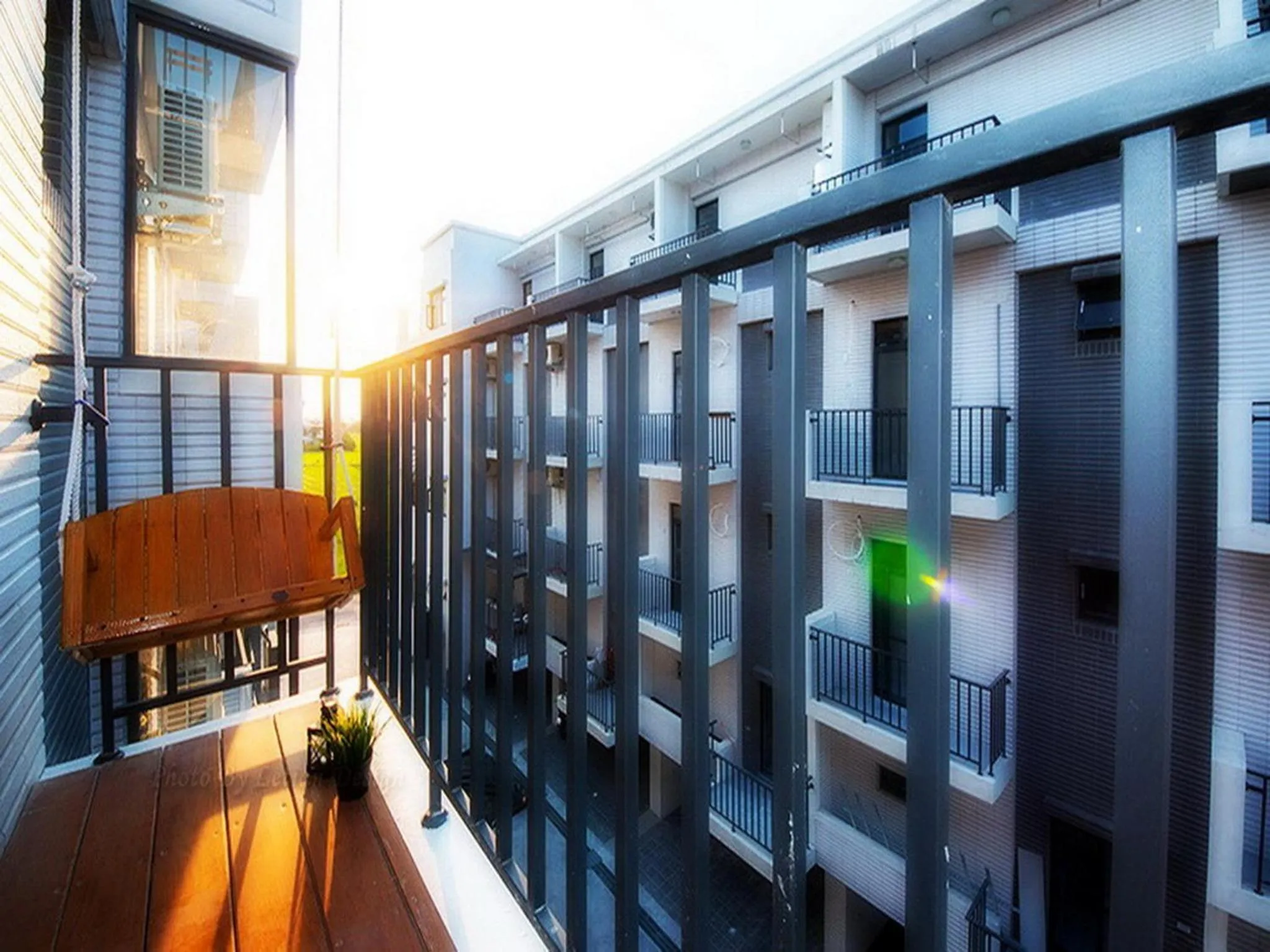 Balcony/Terrace in 極簡旅行民宿 Simple Travel B&B