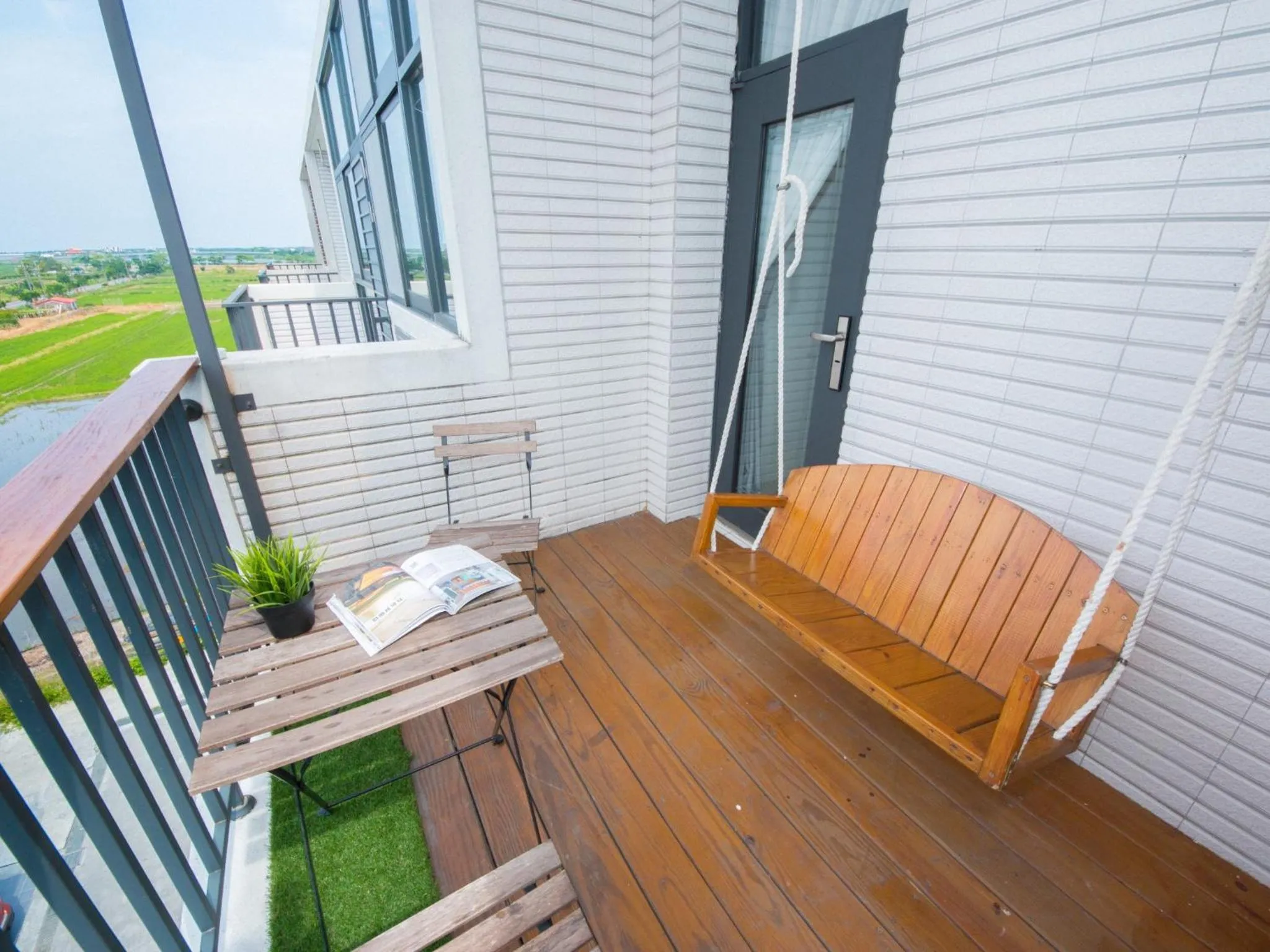 Balcony/Terrace in 極簡旅行民宿 Simple Travel B&B