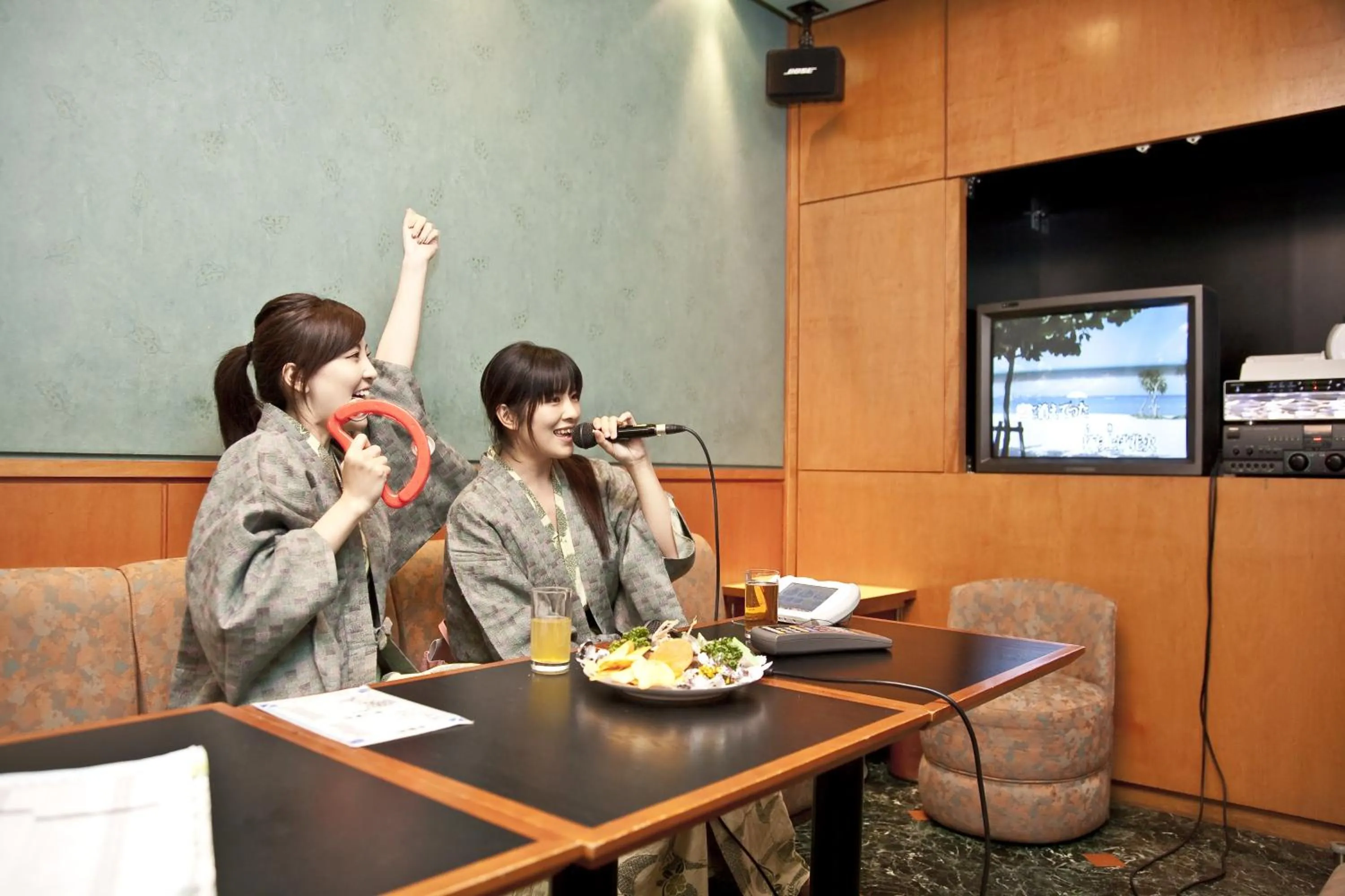 Karaoke in Minakami Hotel Juraku
