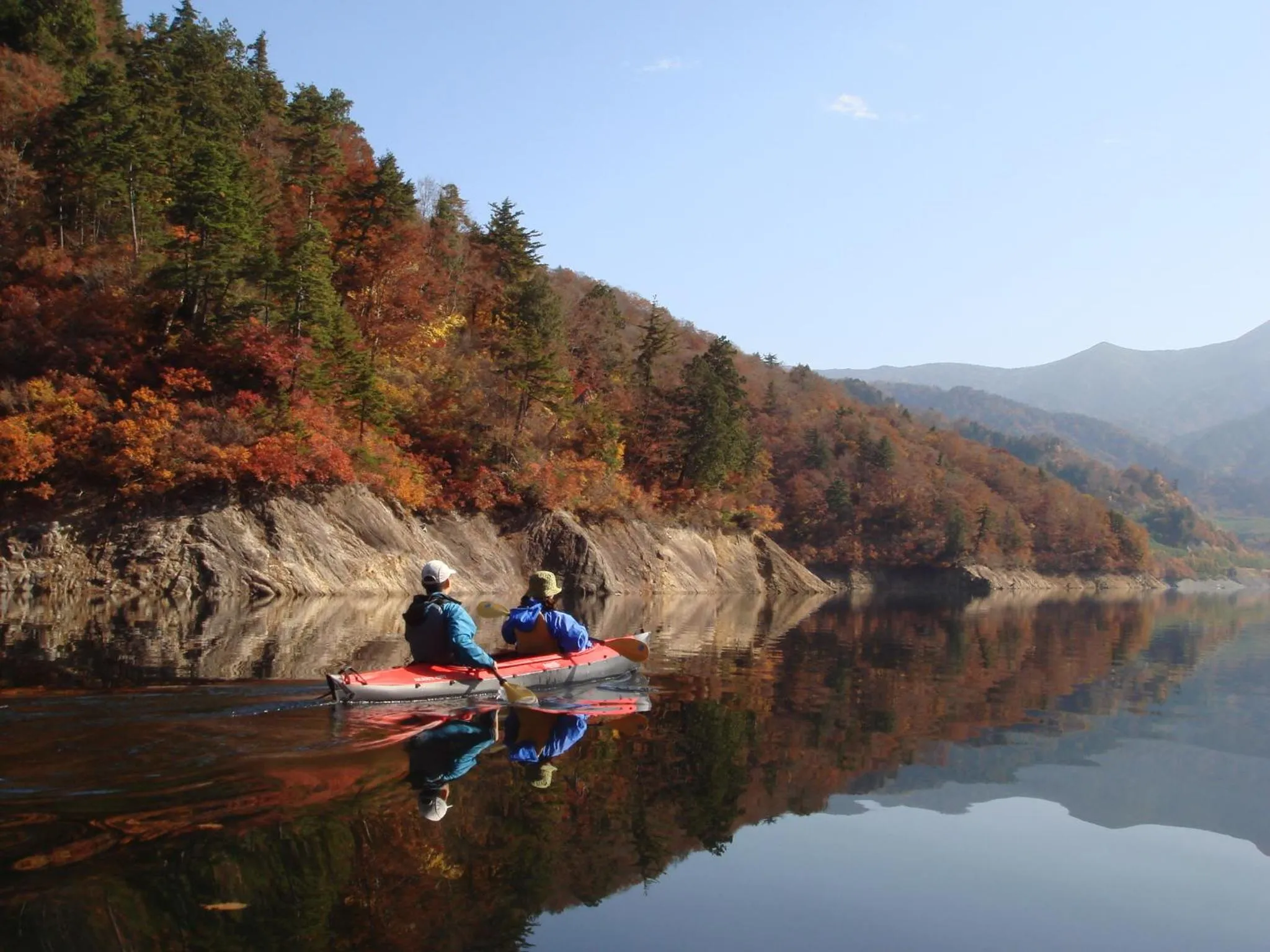 Canoeing in Minakami Hotel Juraku