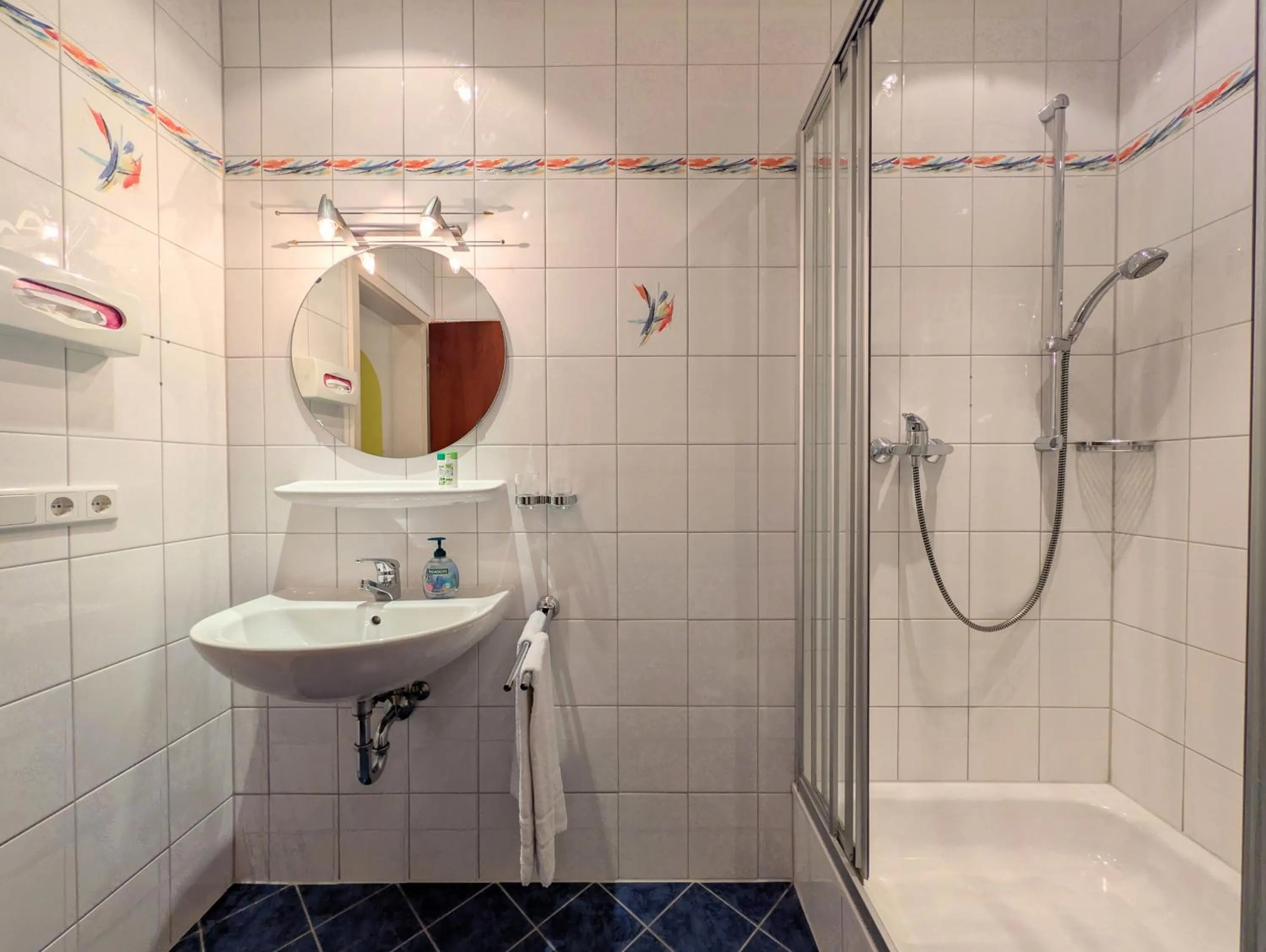 Shower in Hotel Forsthaus Oberau