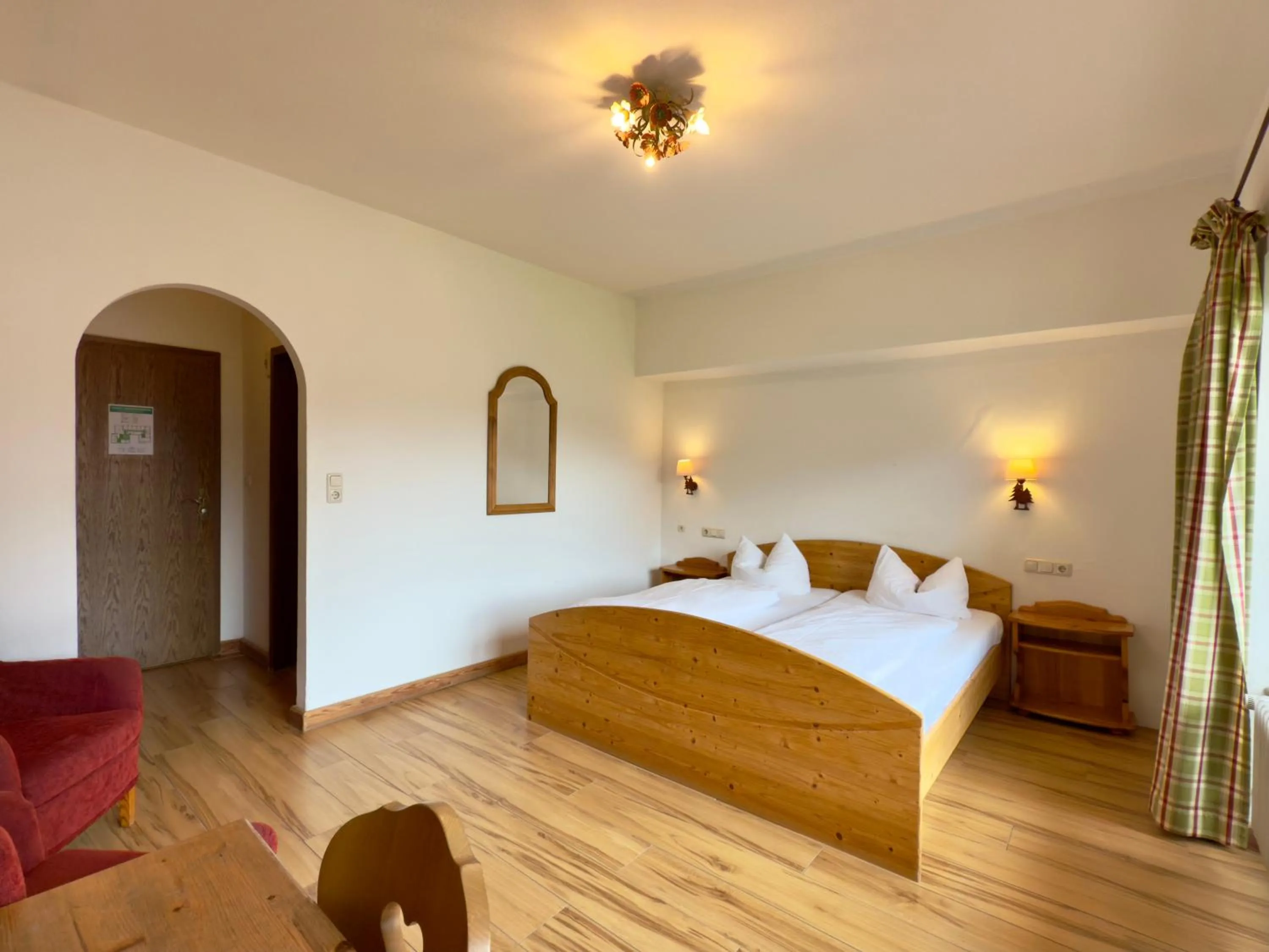 Bed in Hotel Forsthaus Oberau