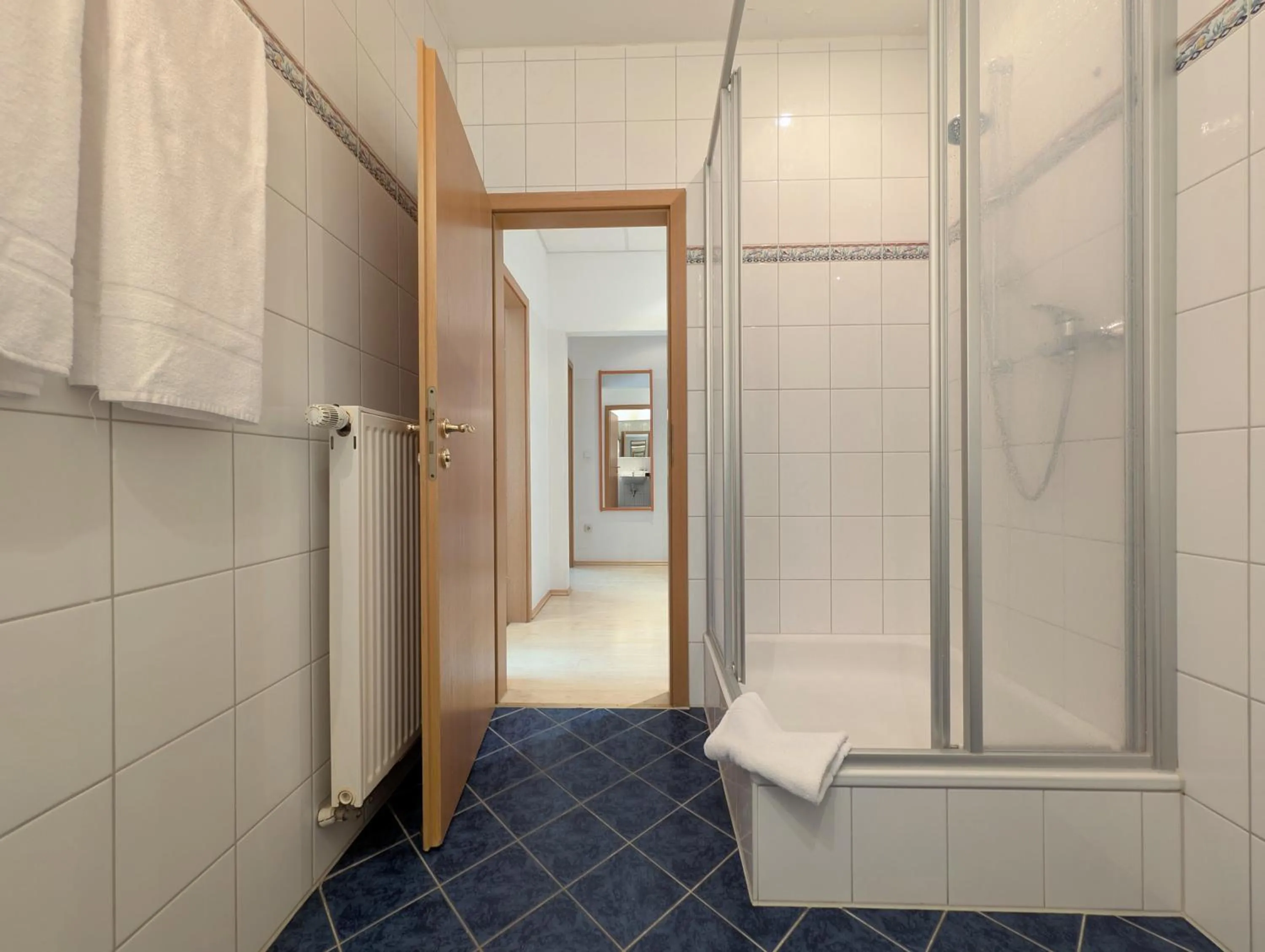 Shower in Hotel Forsthaus Oberau