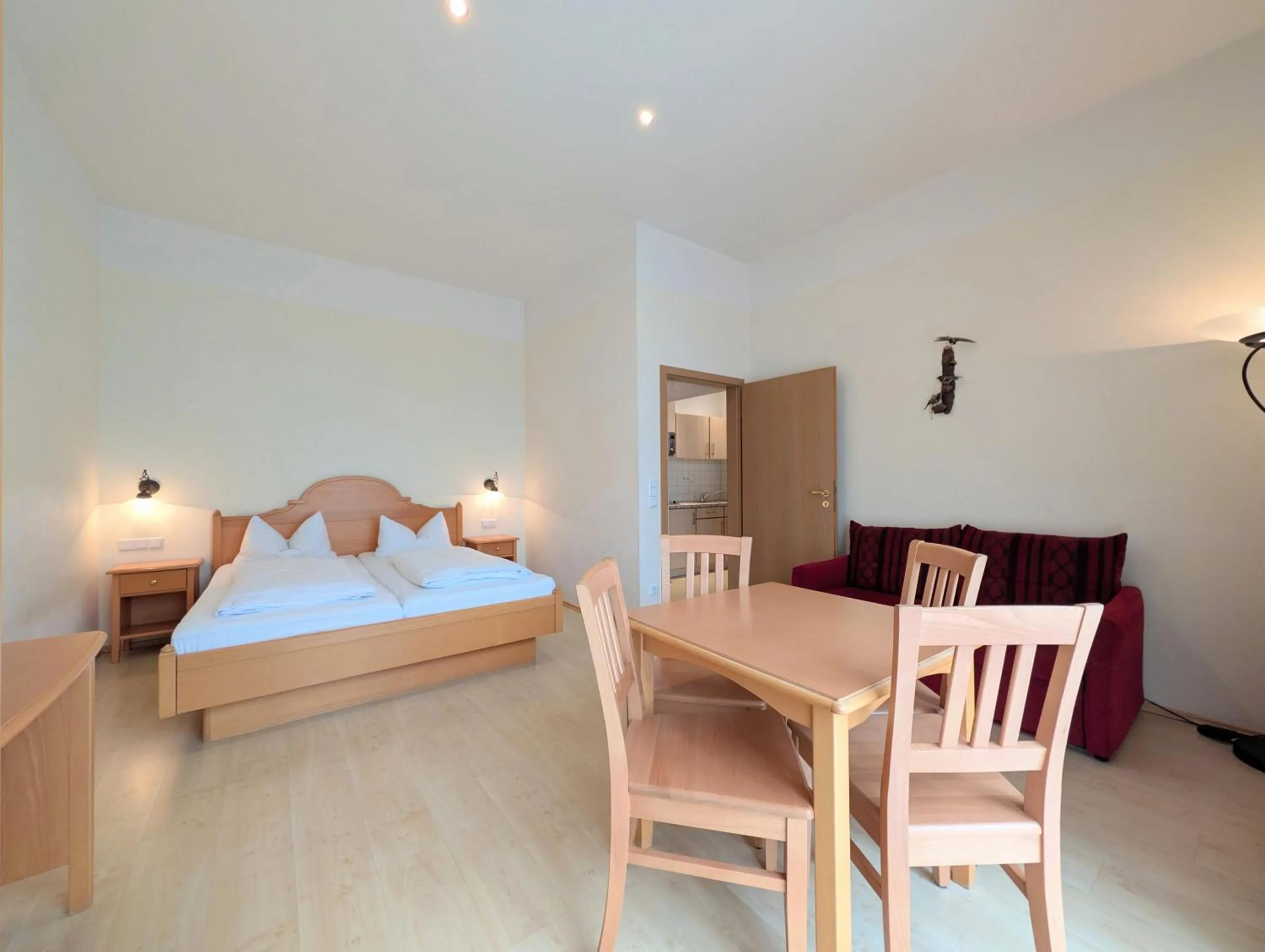 Bed in Hotel Forsthaus Oberau