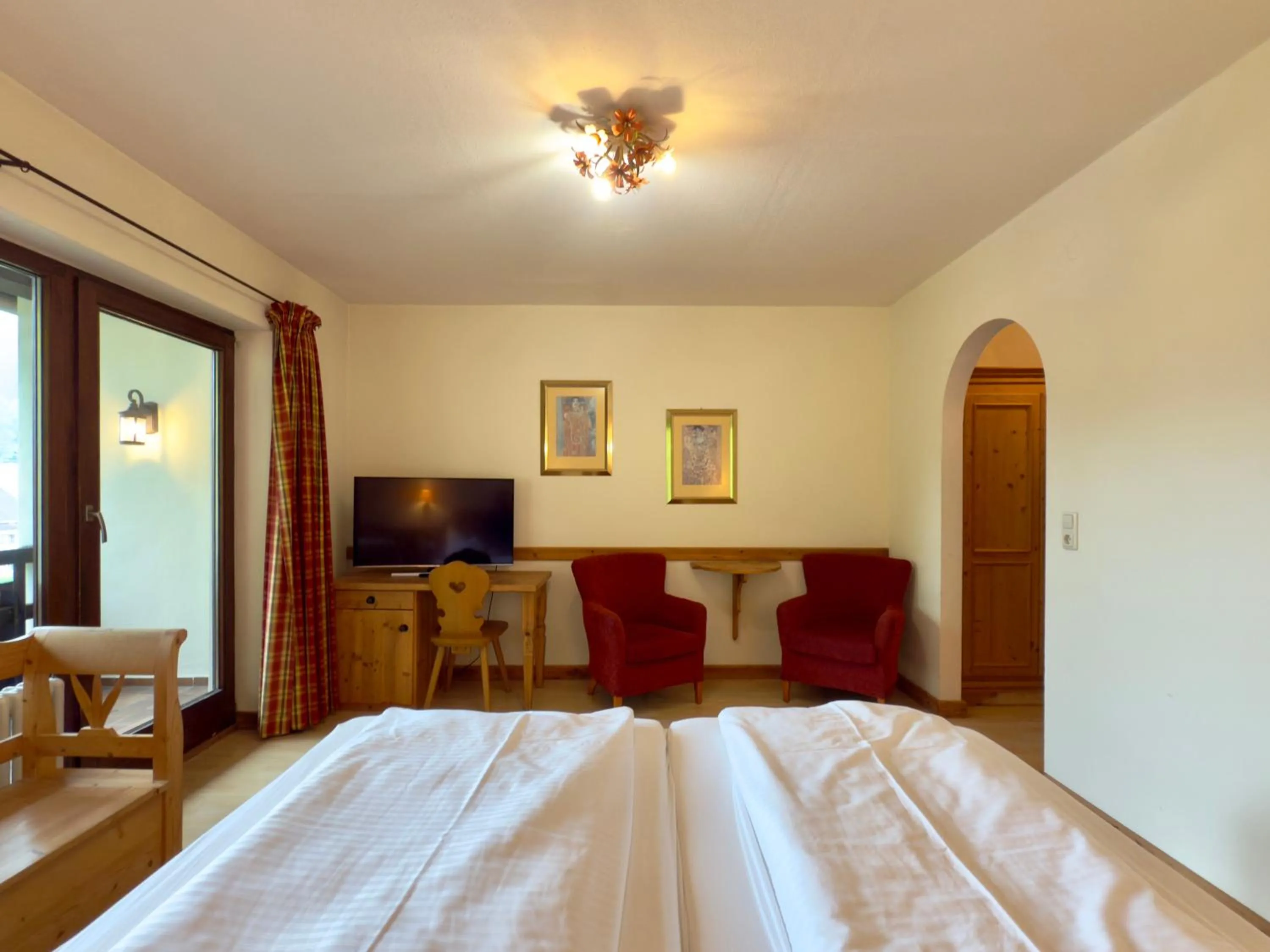 Bed in Hotel Forsthaus Oberau