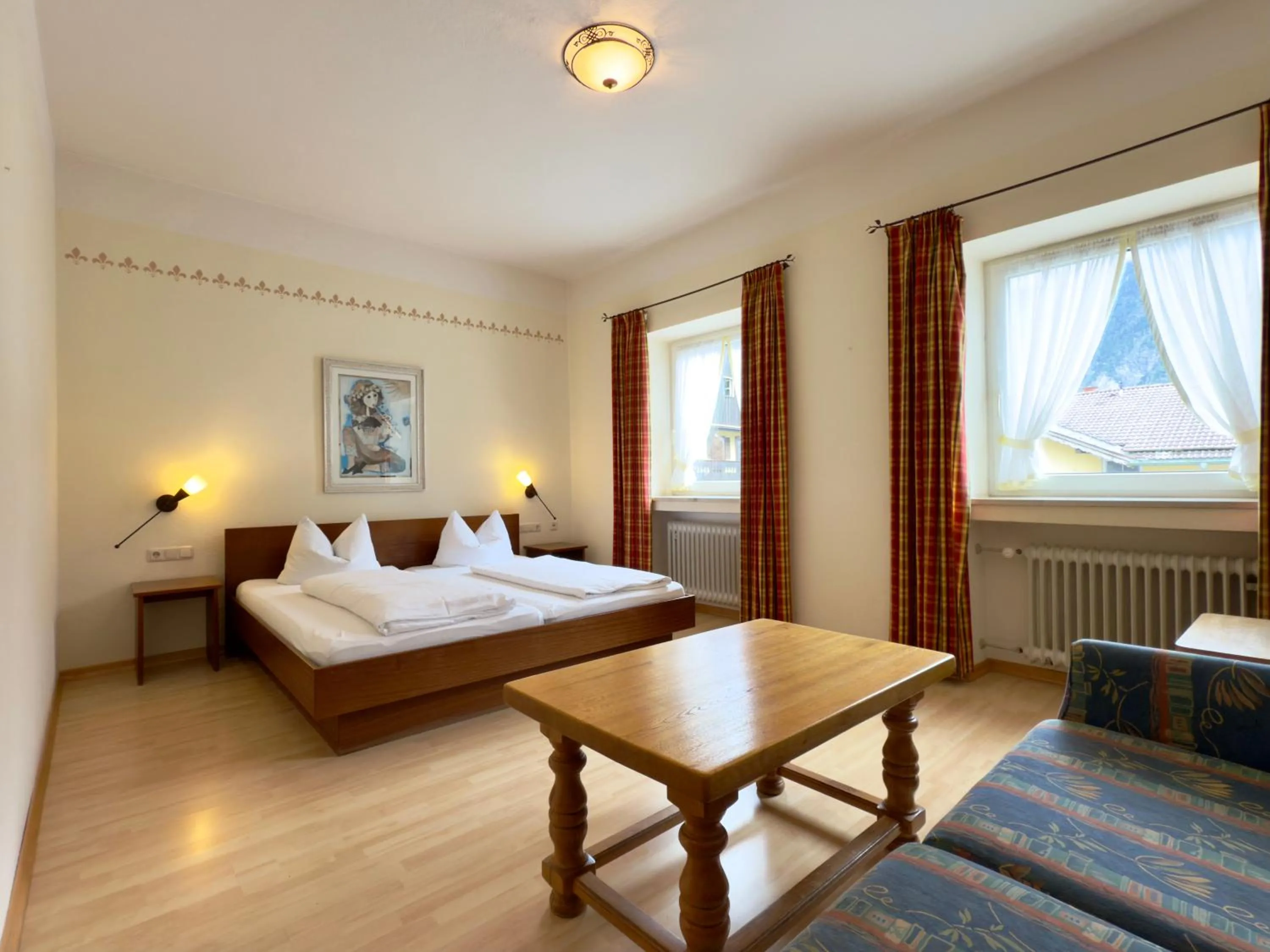 Bed in Hotel Forsthaus Oberau