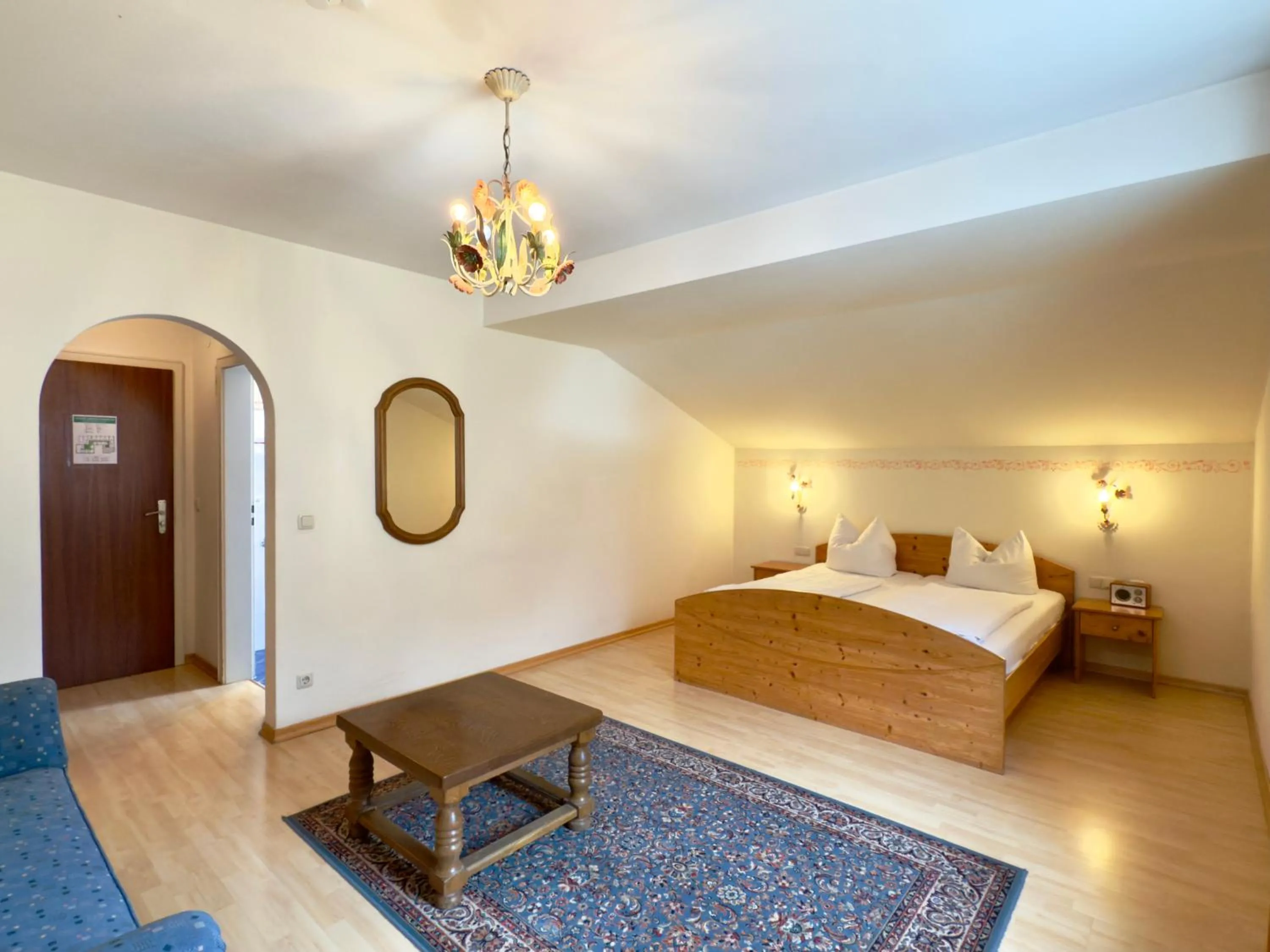 Bed in Hotel Forsthaus Oberau