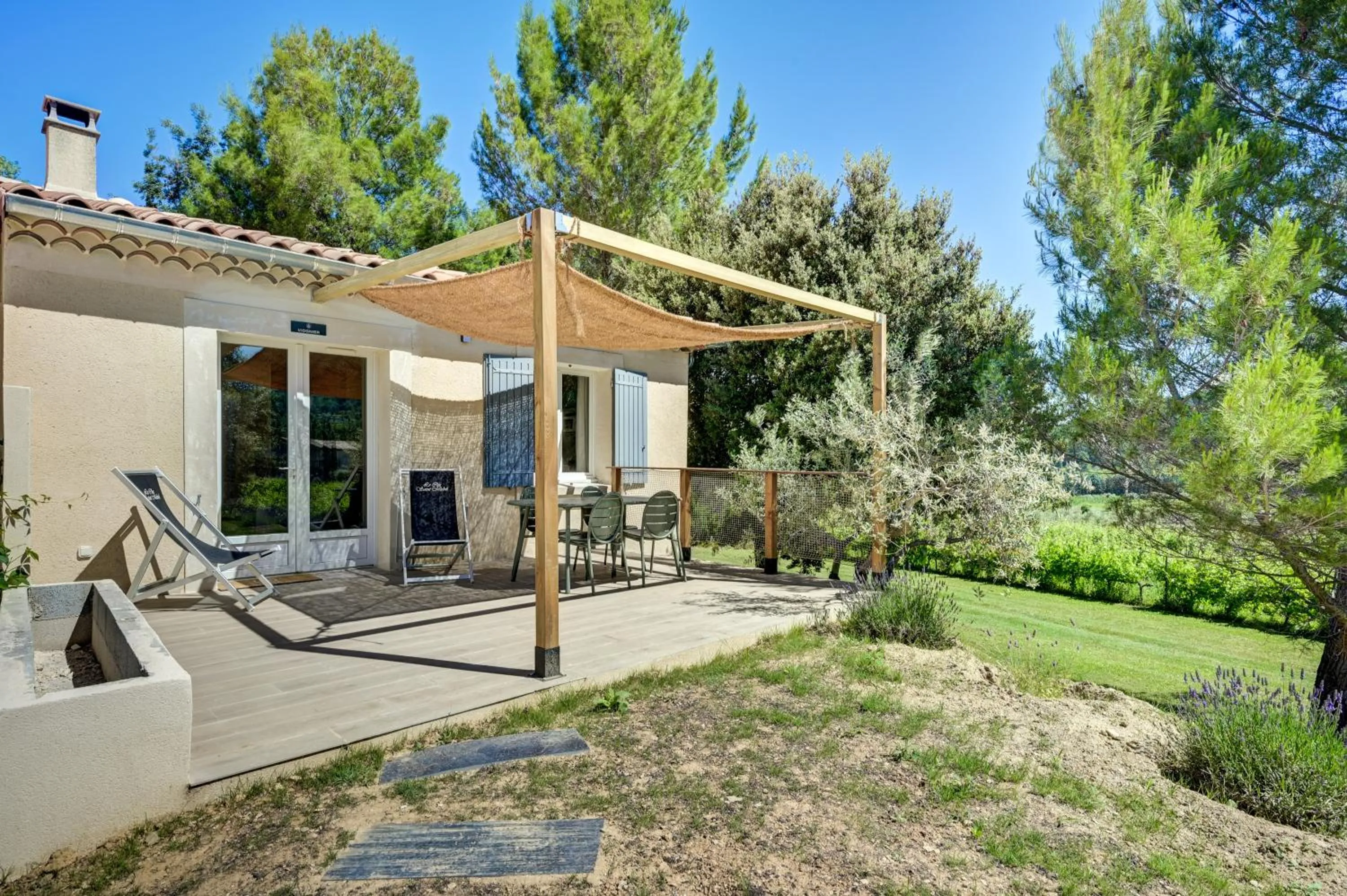 Patio in Clos Saint-Michel Resort & Spa