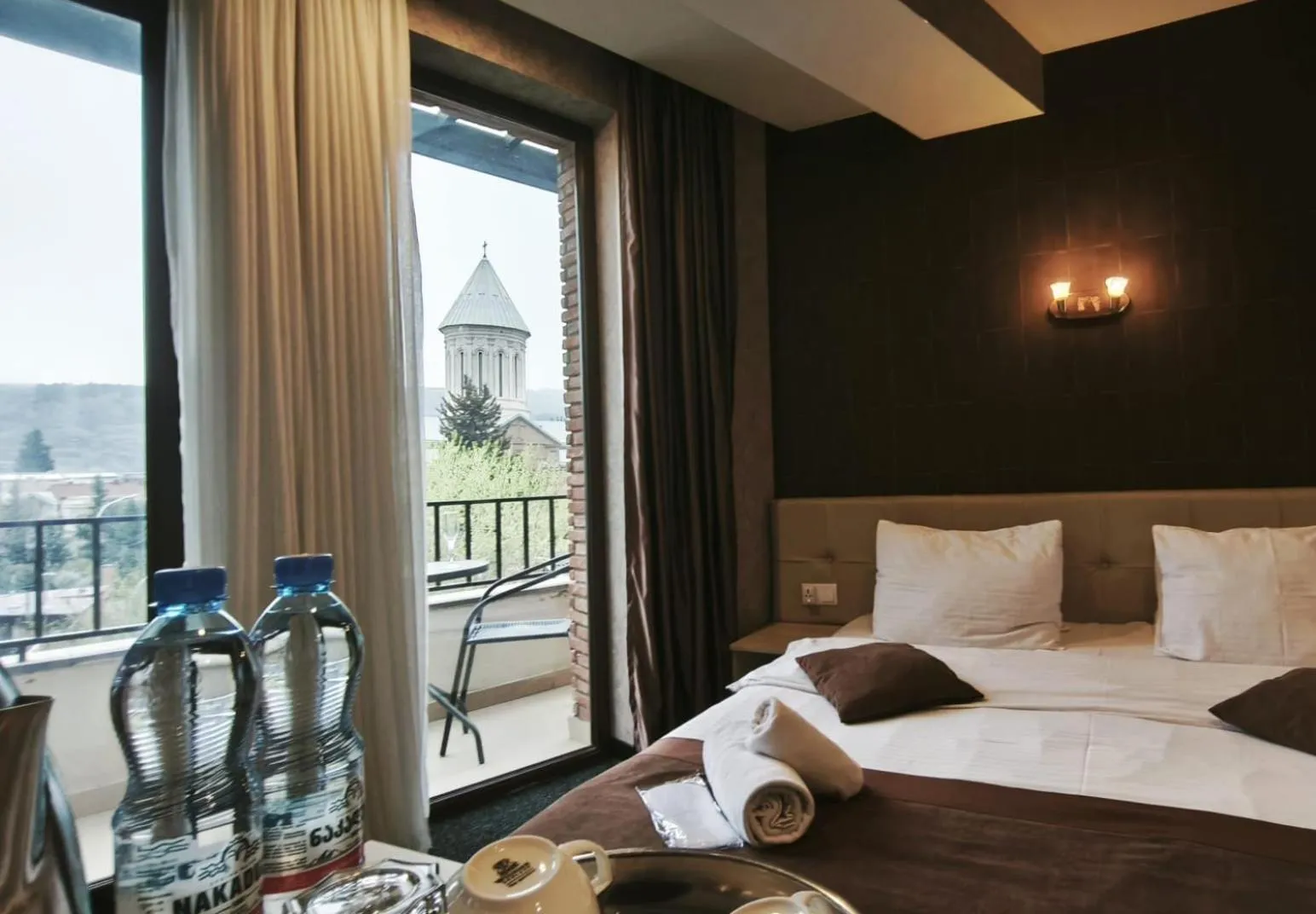 Bed in Hotel Voyager