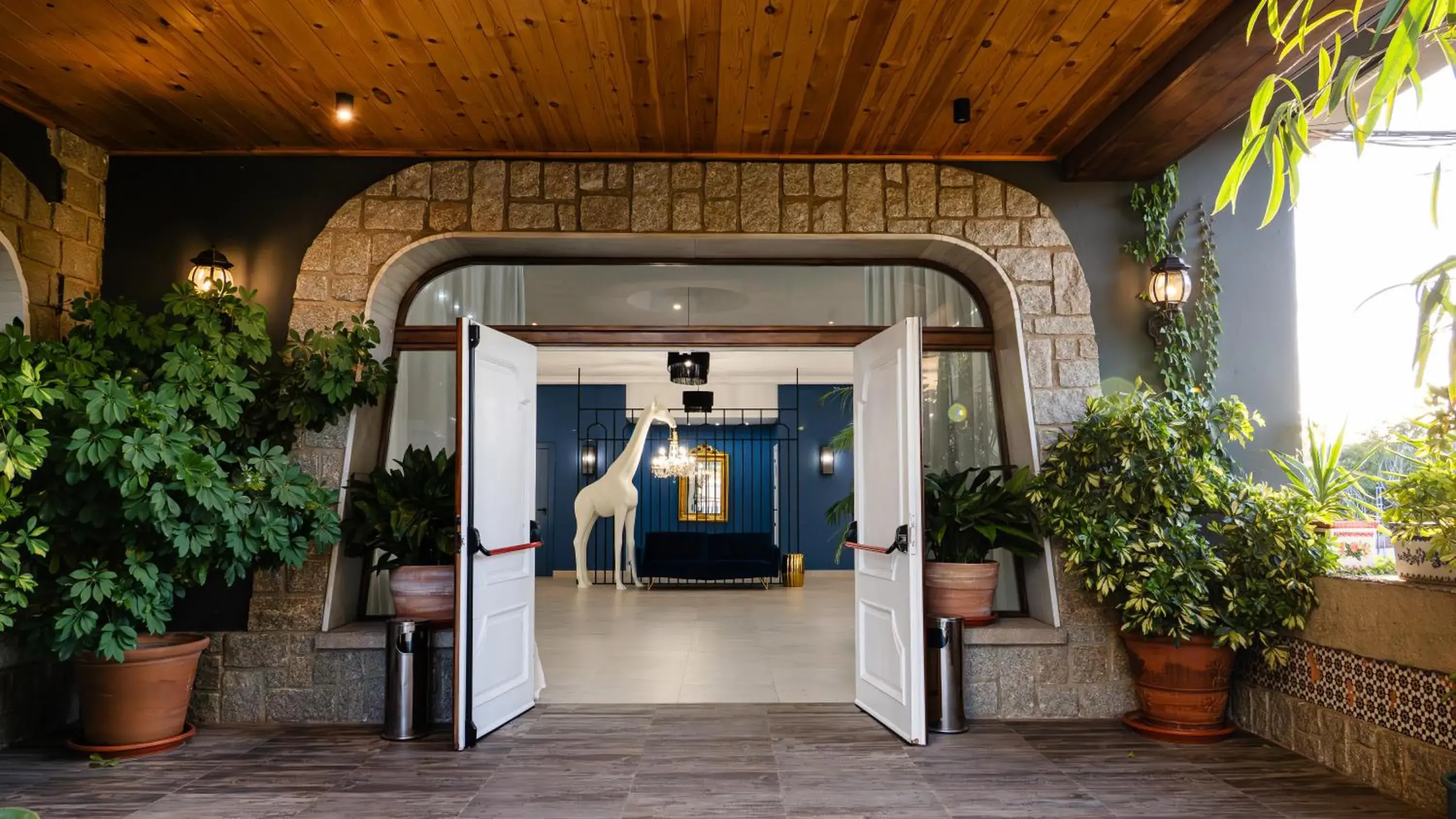 Facade/entrance in Hotel Zodiaco Facade/entrance in Hotel Zodiaco