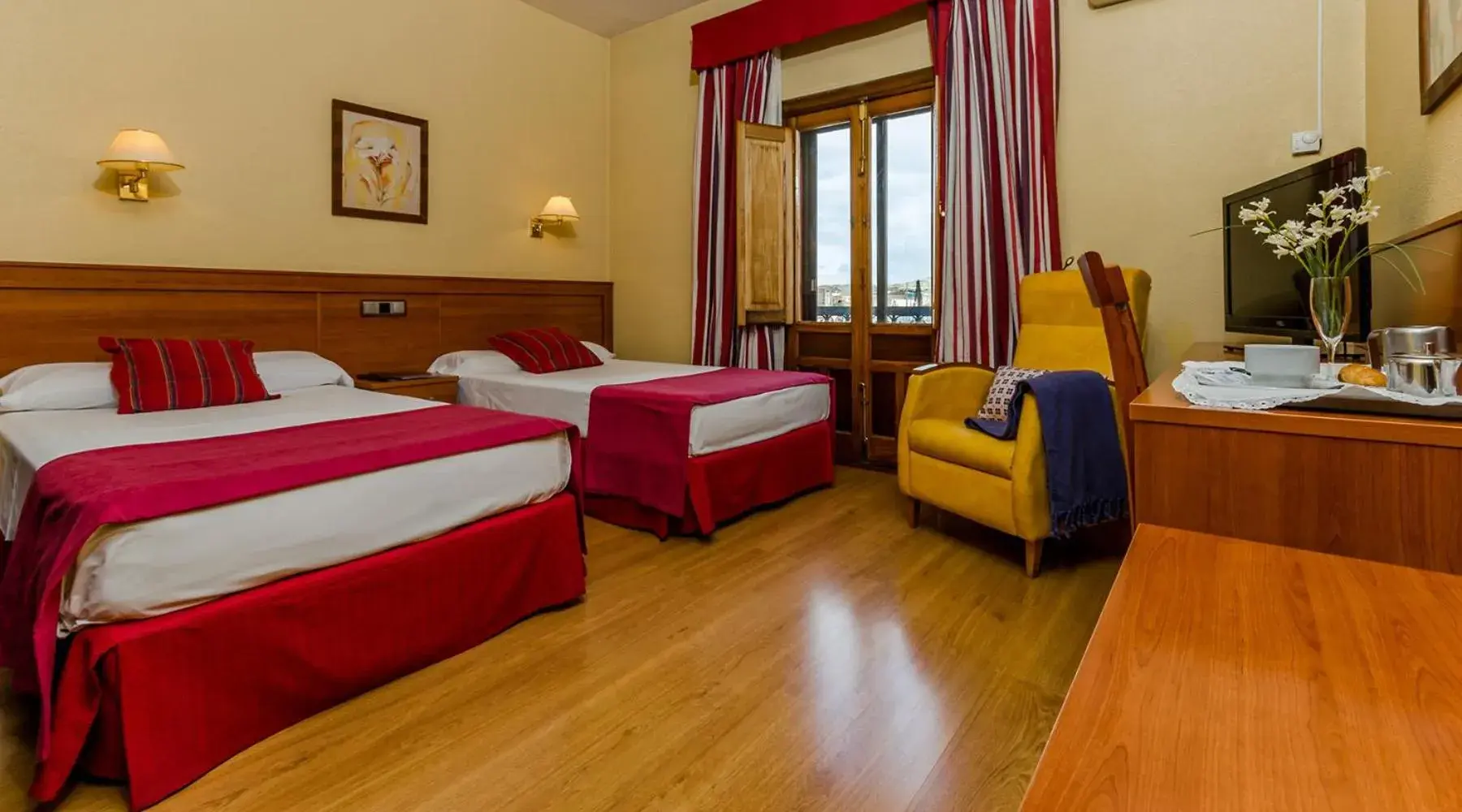 Bedroom, Bed in Hotel Zodiaco Bedroom, Bed in Hotel Zodiaco