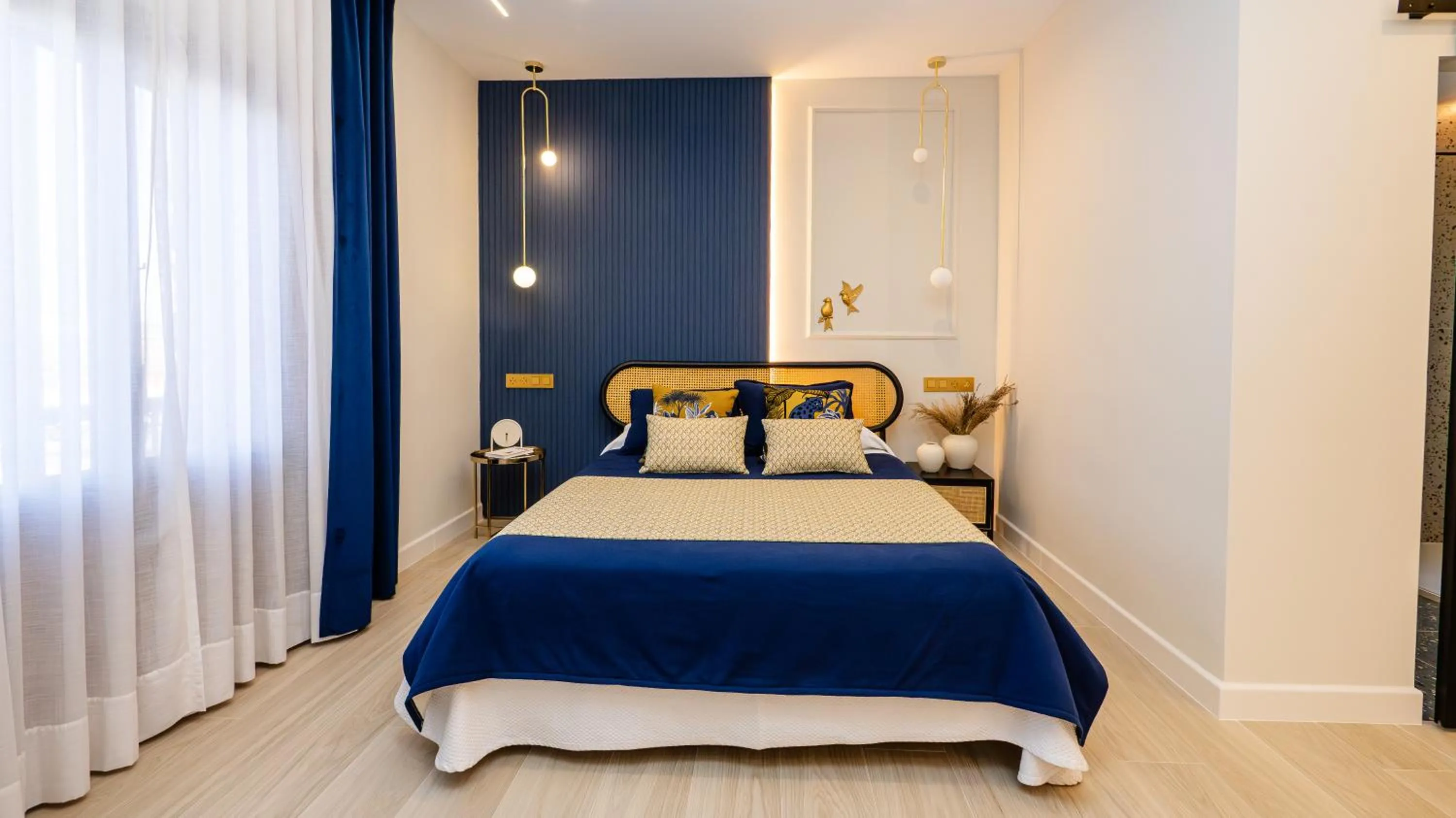 Bed in Hotel Zodiaco