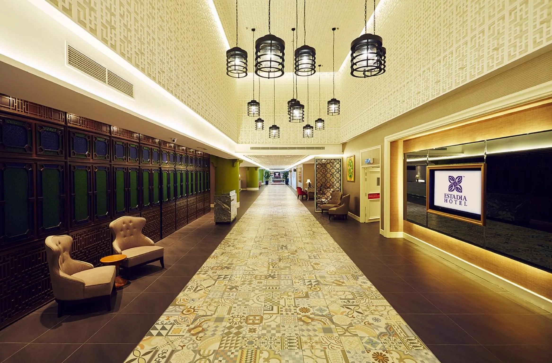 Decorative detail in Estadia Hotel