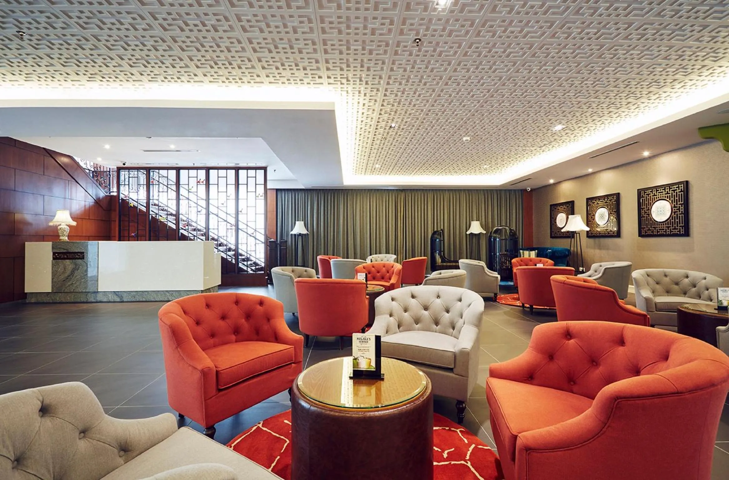 Lobby or reception in Estadia Hotel