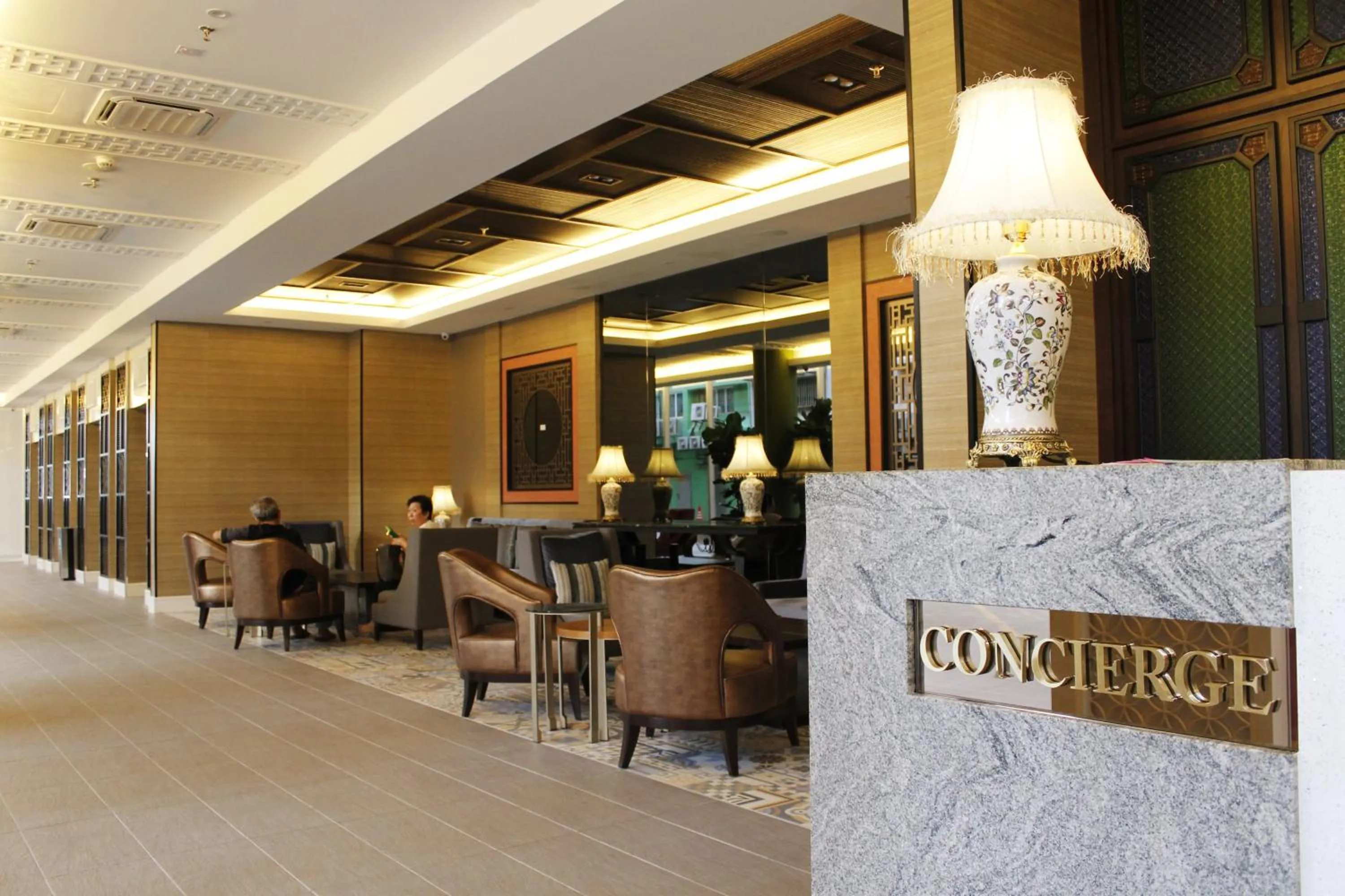 Facade/entrance in Estadia Hotel