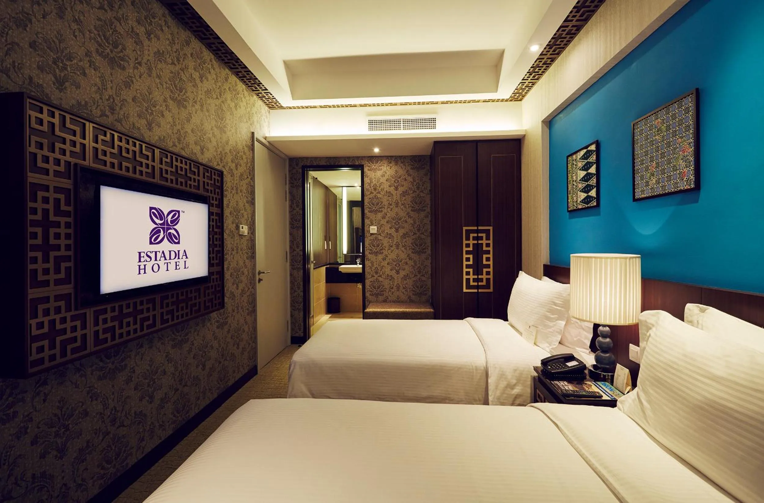 Bed in Estadia Hotel