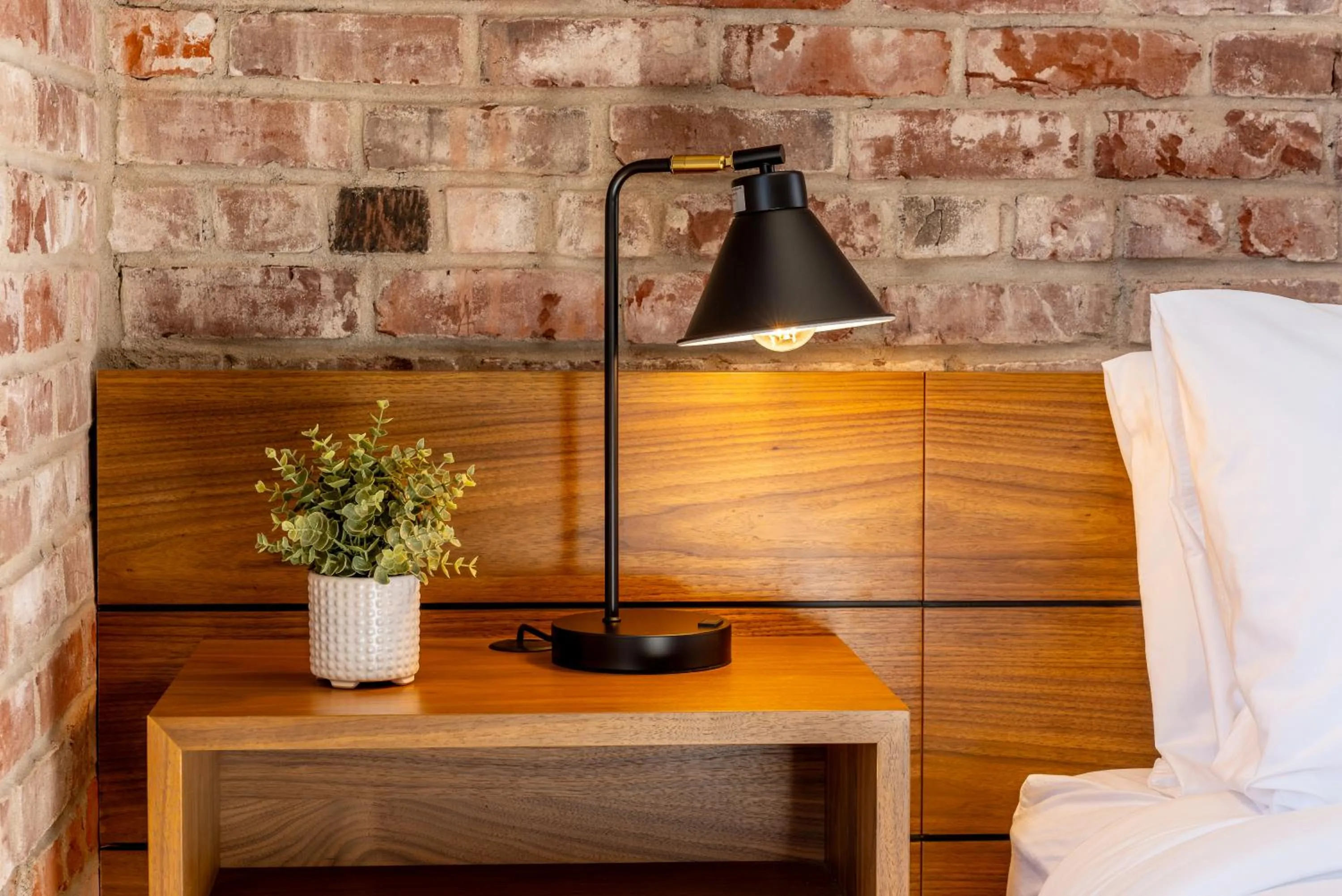 Bed in Lightwell Hotel & Spa