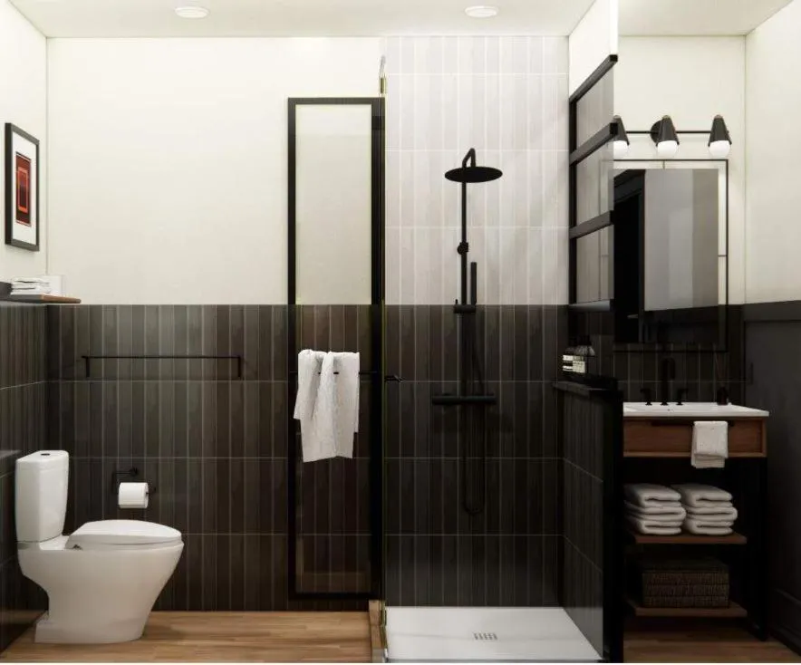 Shower in Lightwell Hotel & Spa