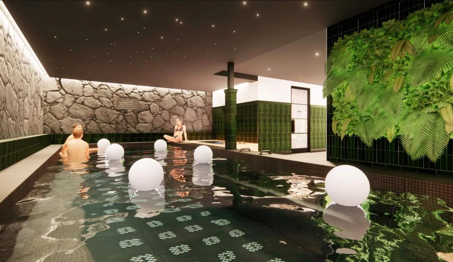 Hot Tub in Lightwell Hotel & Spa