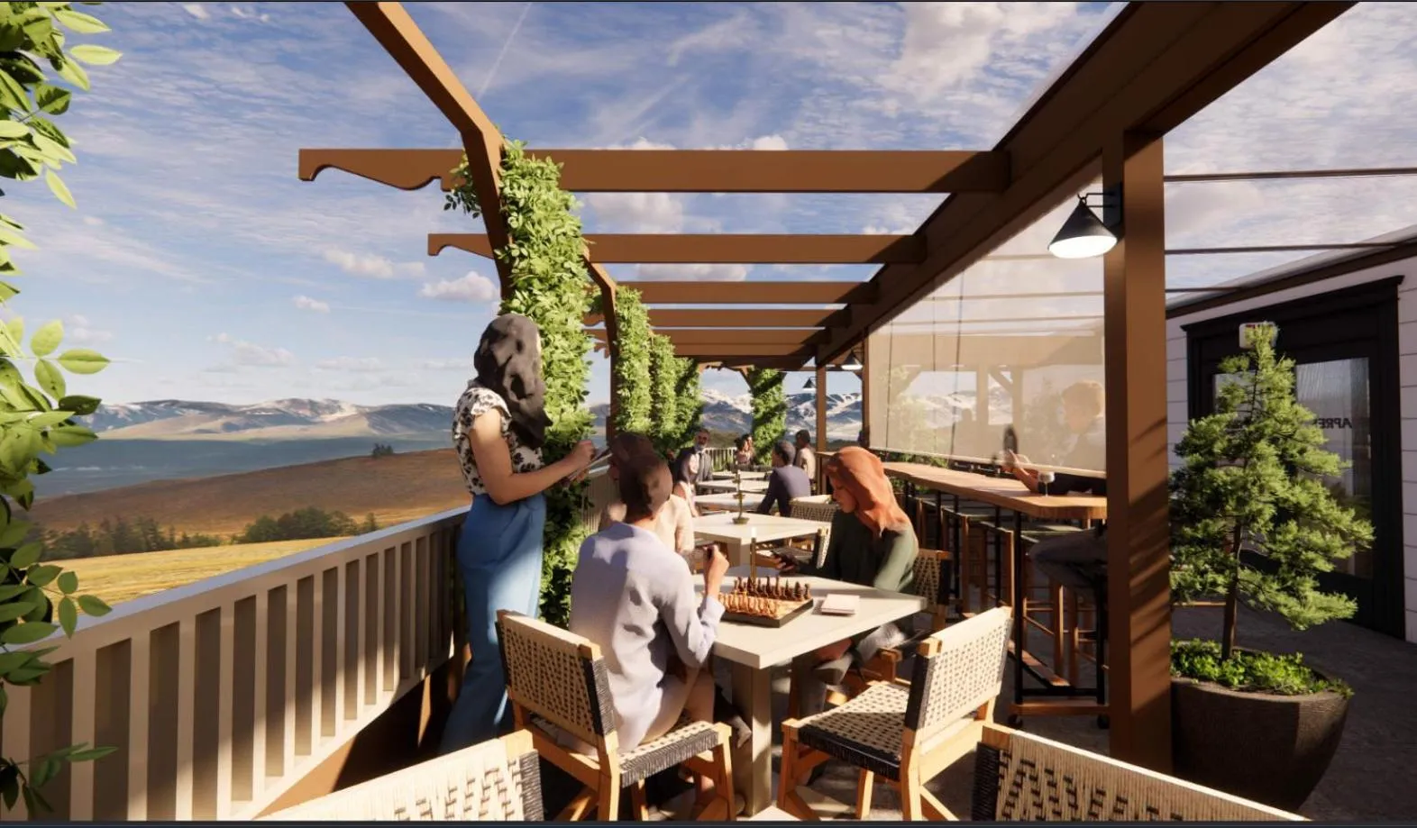 Restaurant/places to eat in Lightwell Hotel & Spa