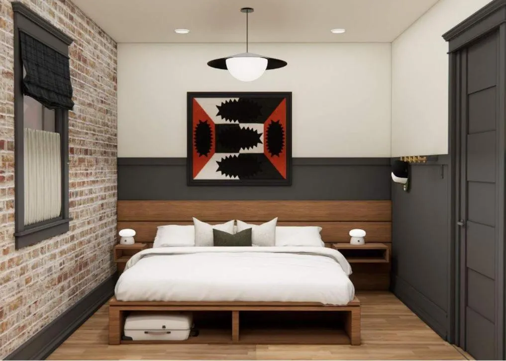 Bed in Lightwell Hotel & Spa