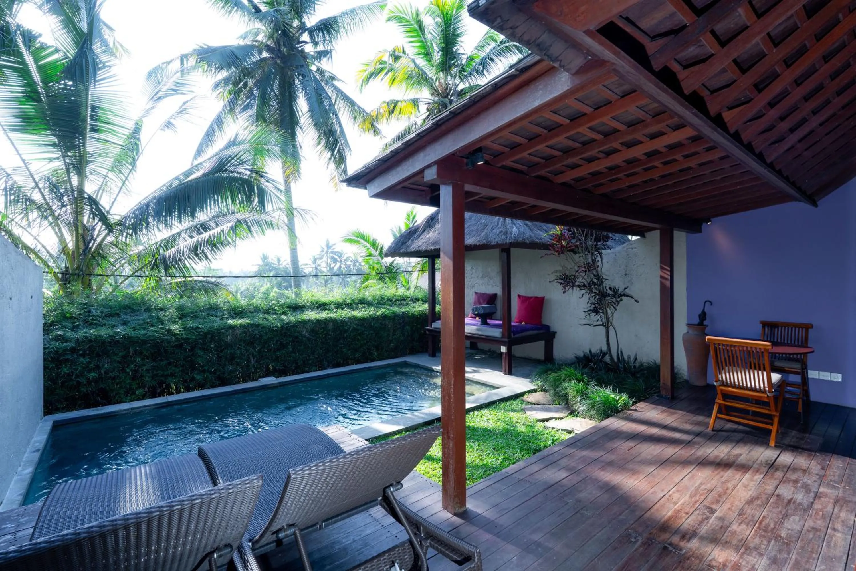Swimming pool in Temuku Ubud Villas
