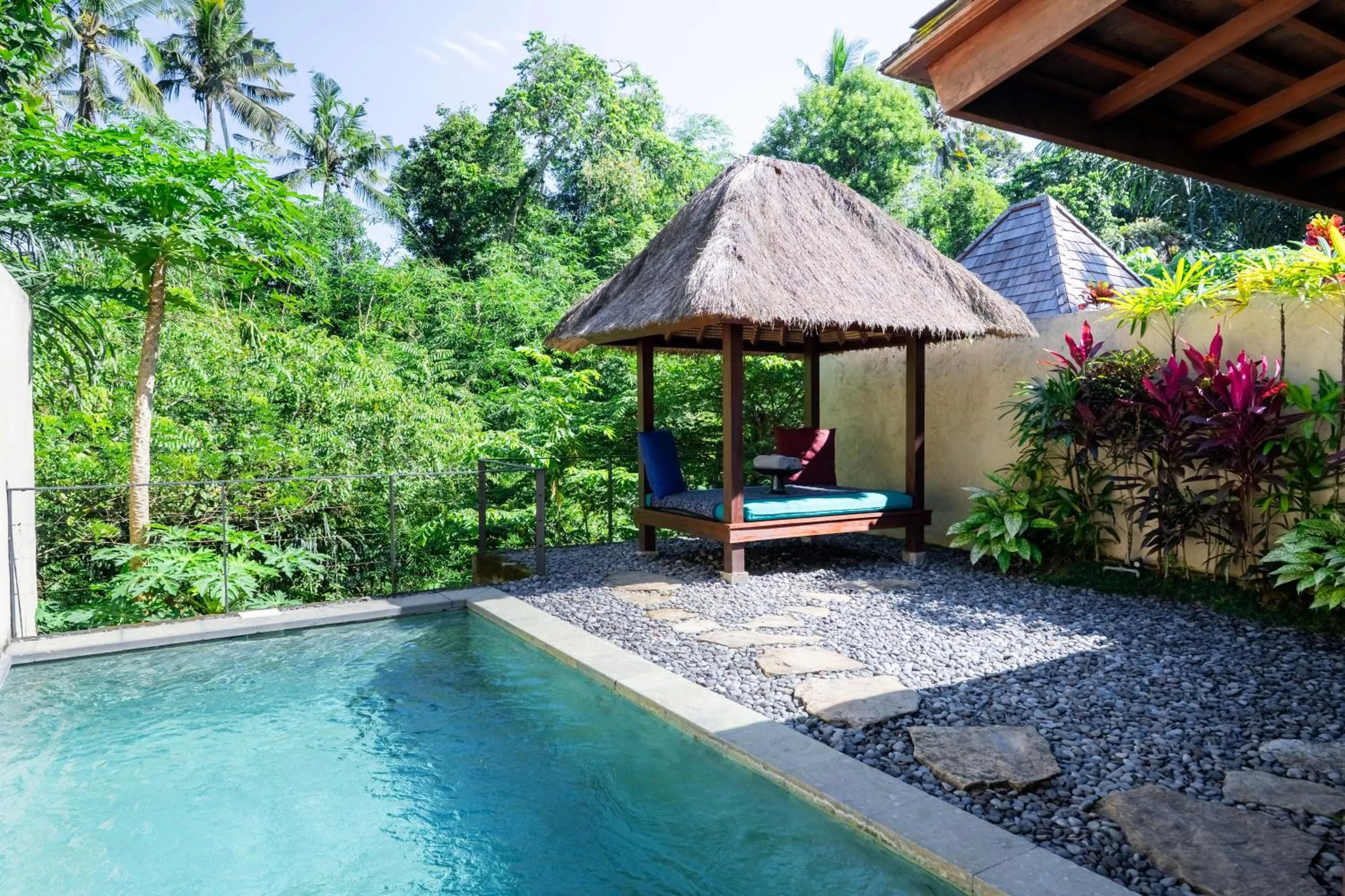 Swimming pool in Temuku Ubud Villas