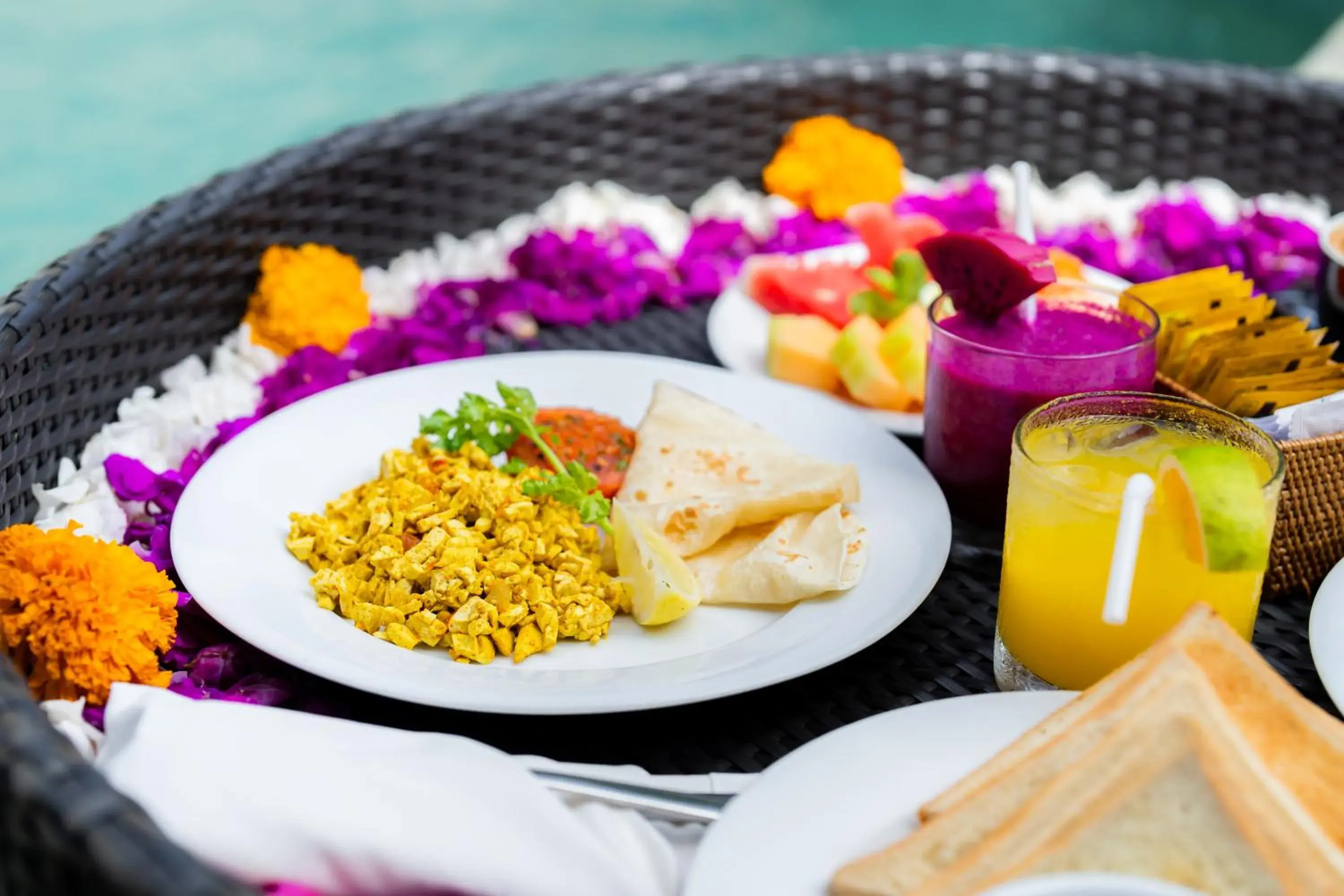 Breakfast in Temuku Ubud Villas Breakfast in Temuku Ubud Villas