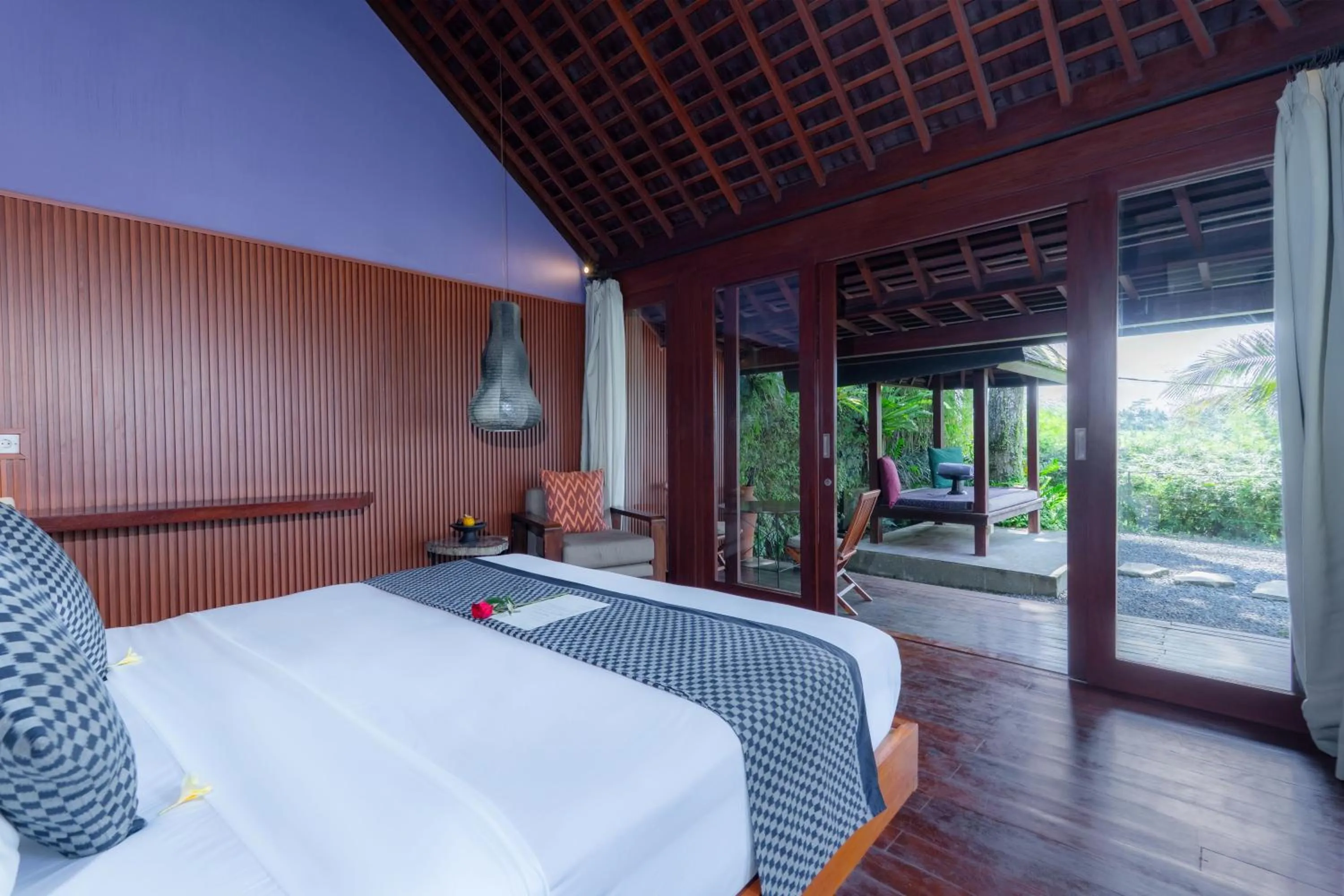 Bedroom, Bed in Temuku Ubud Villas