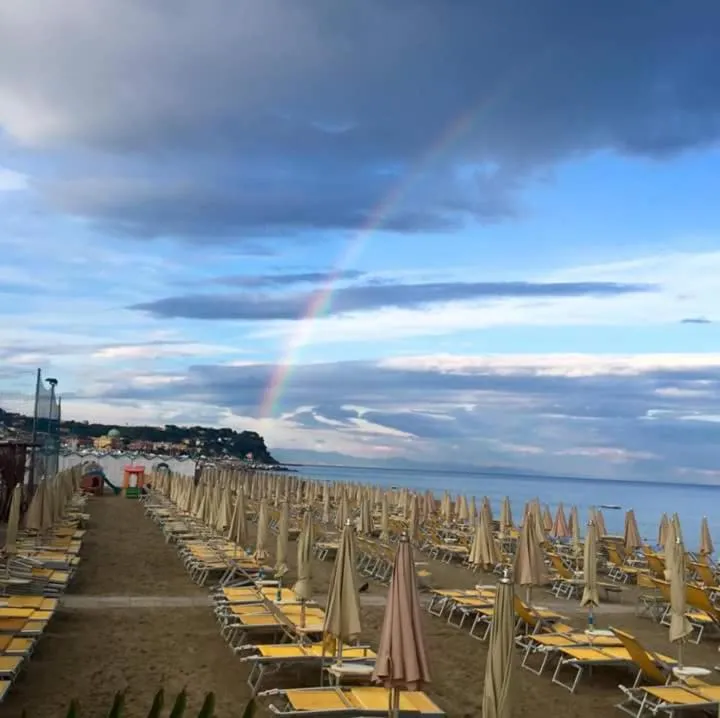 Beach in Albisola bed and breakfast