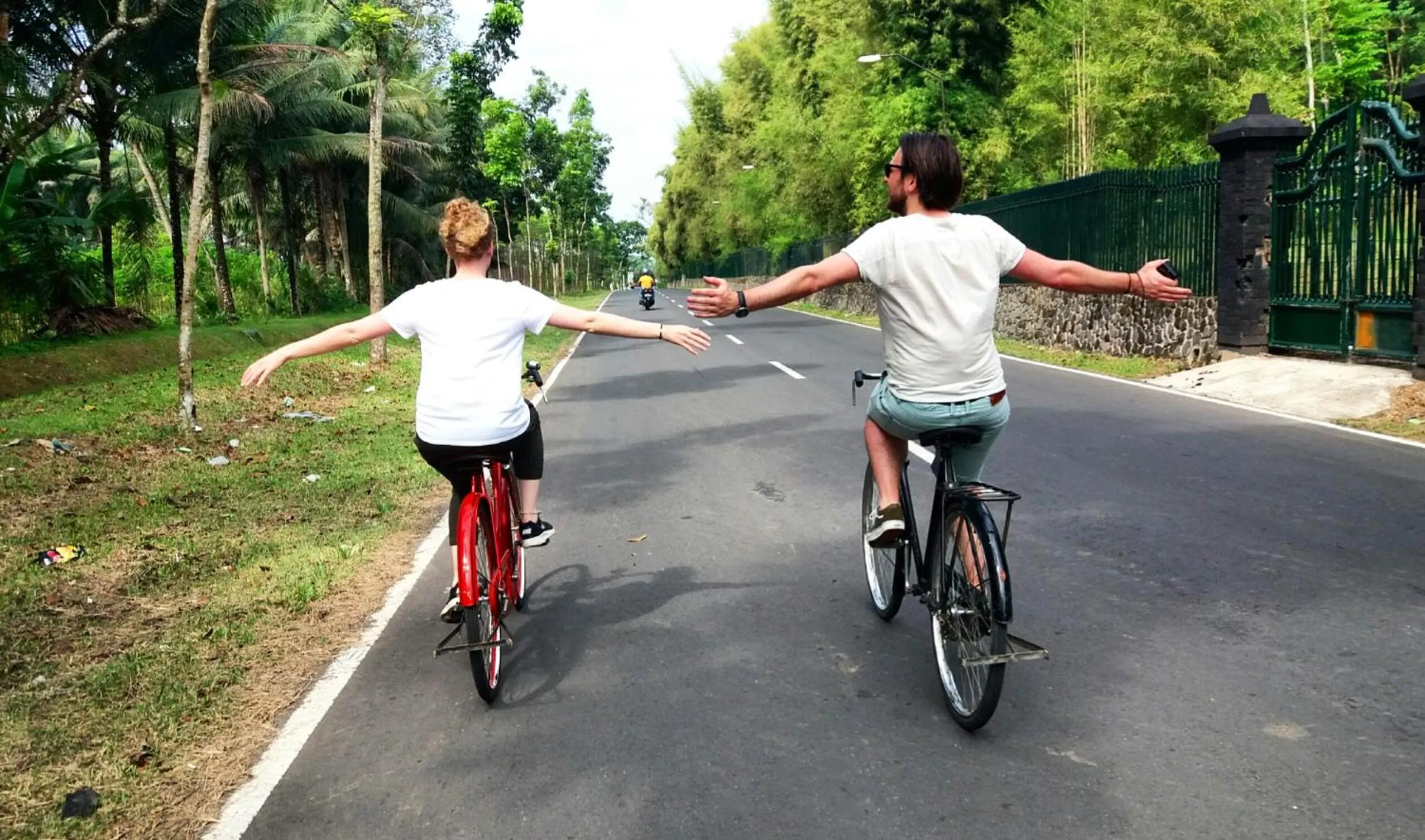 Cycling in Rumah Dharma