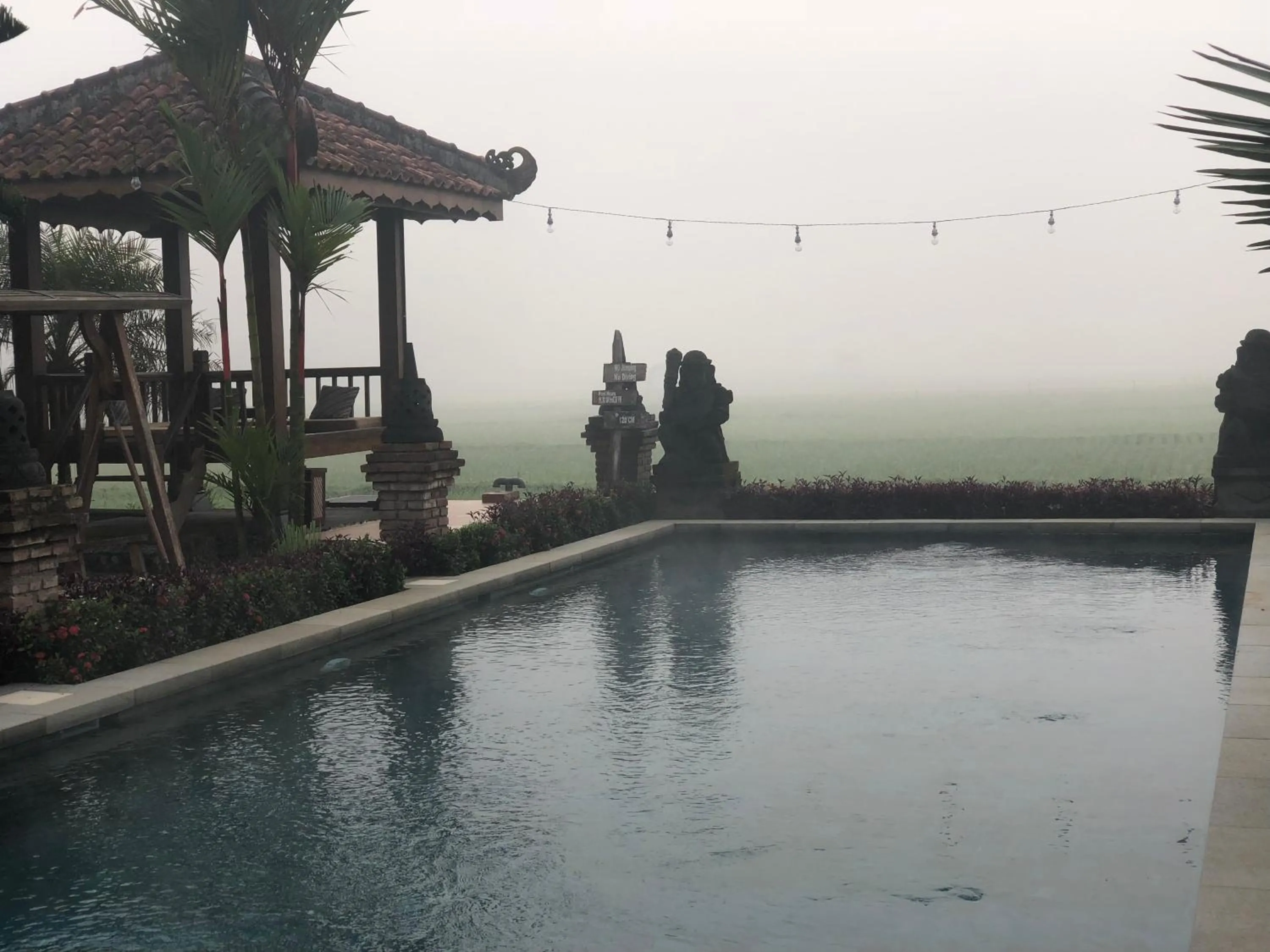 Swimming pool in Rumah Dharma