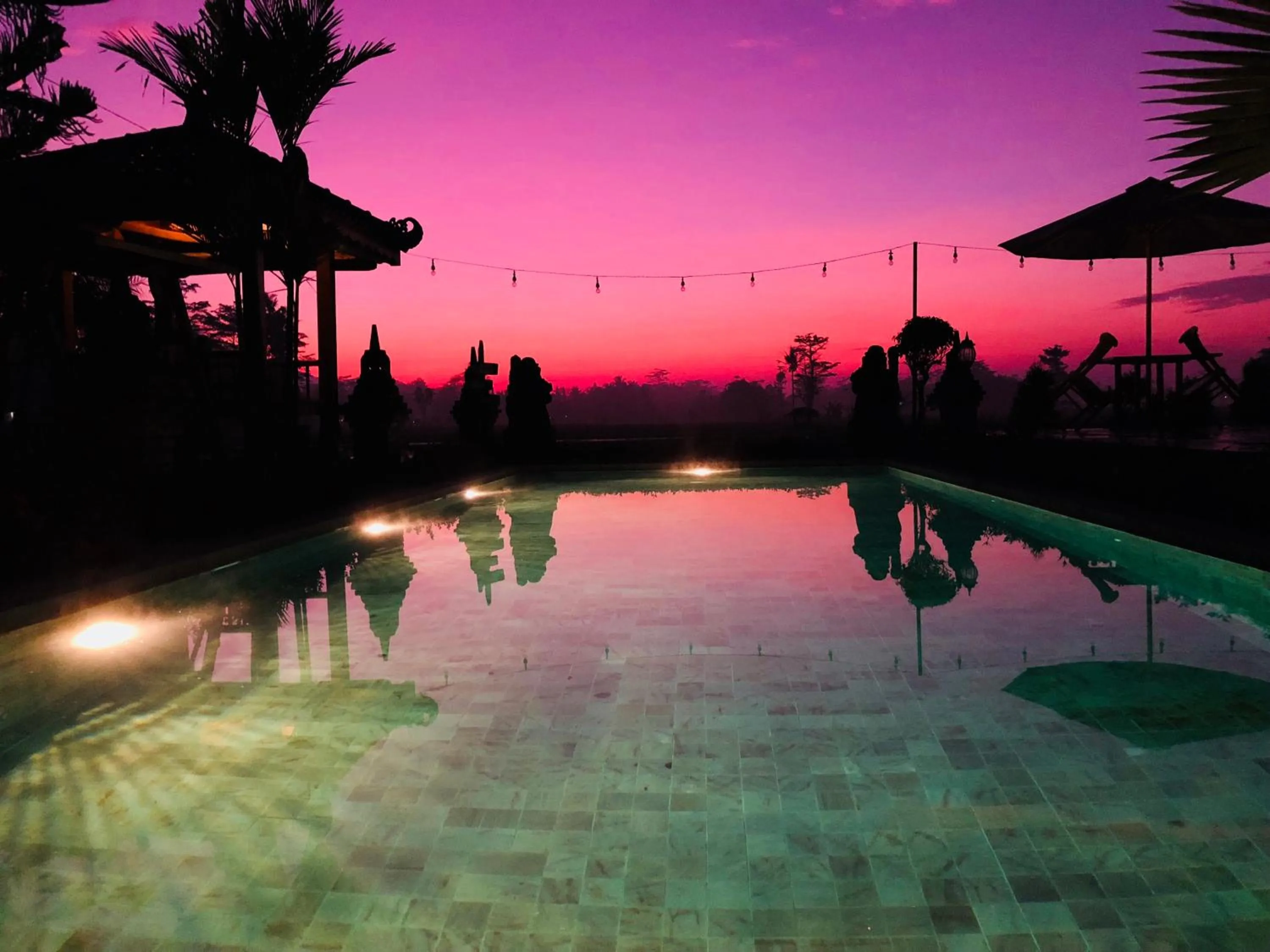 Swimming pool in Rumah Dharma