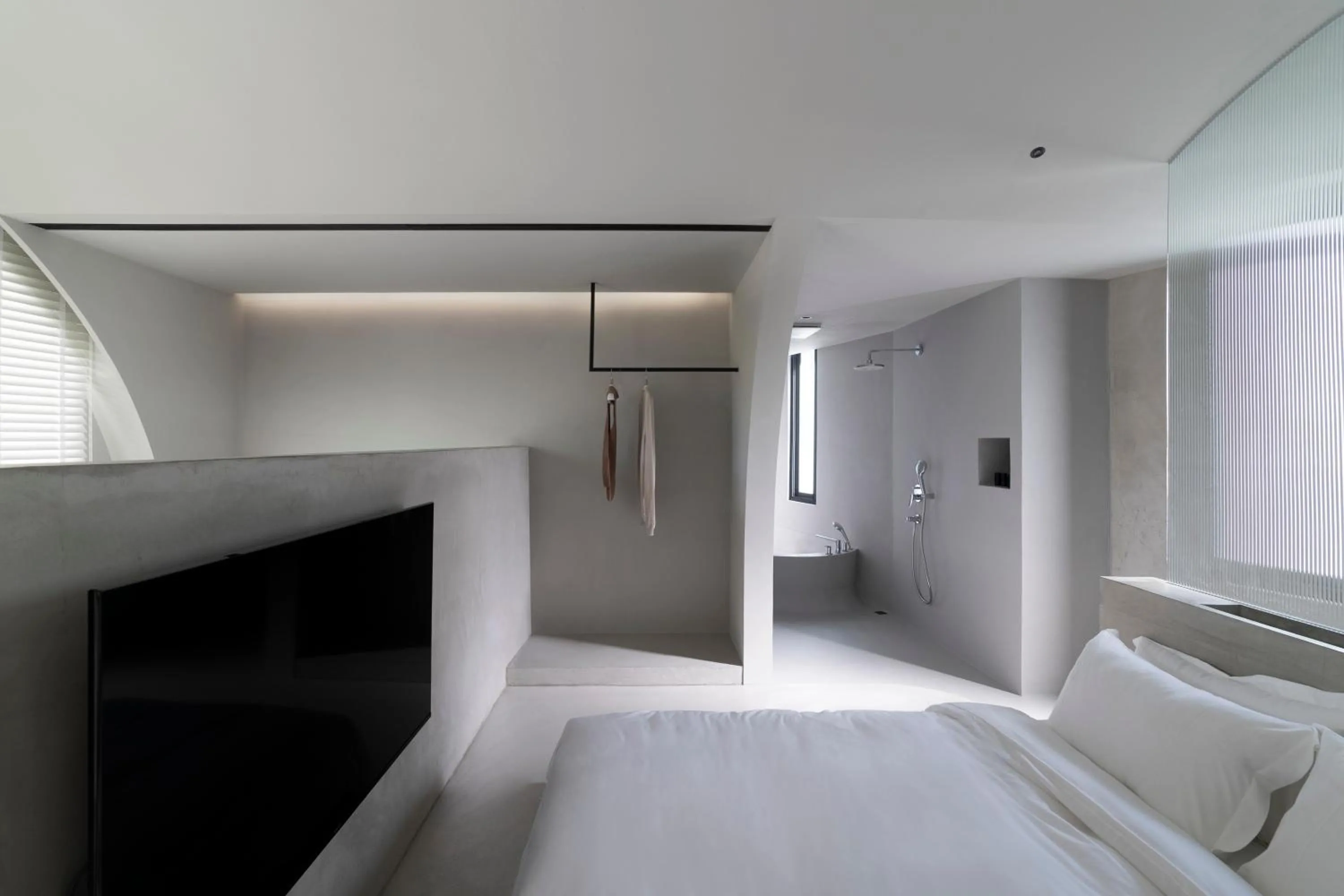 Photo of the whole room, Bed in Yamaki x Shaoguang Stay