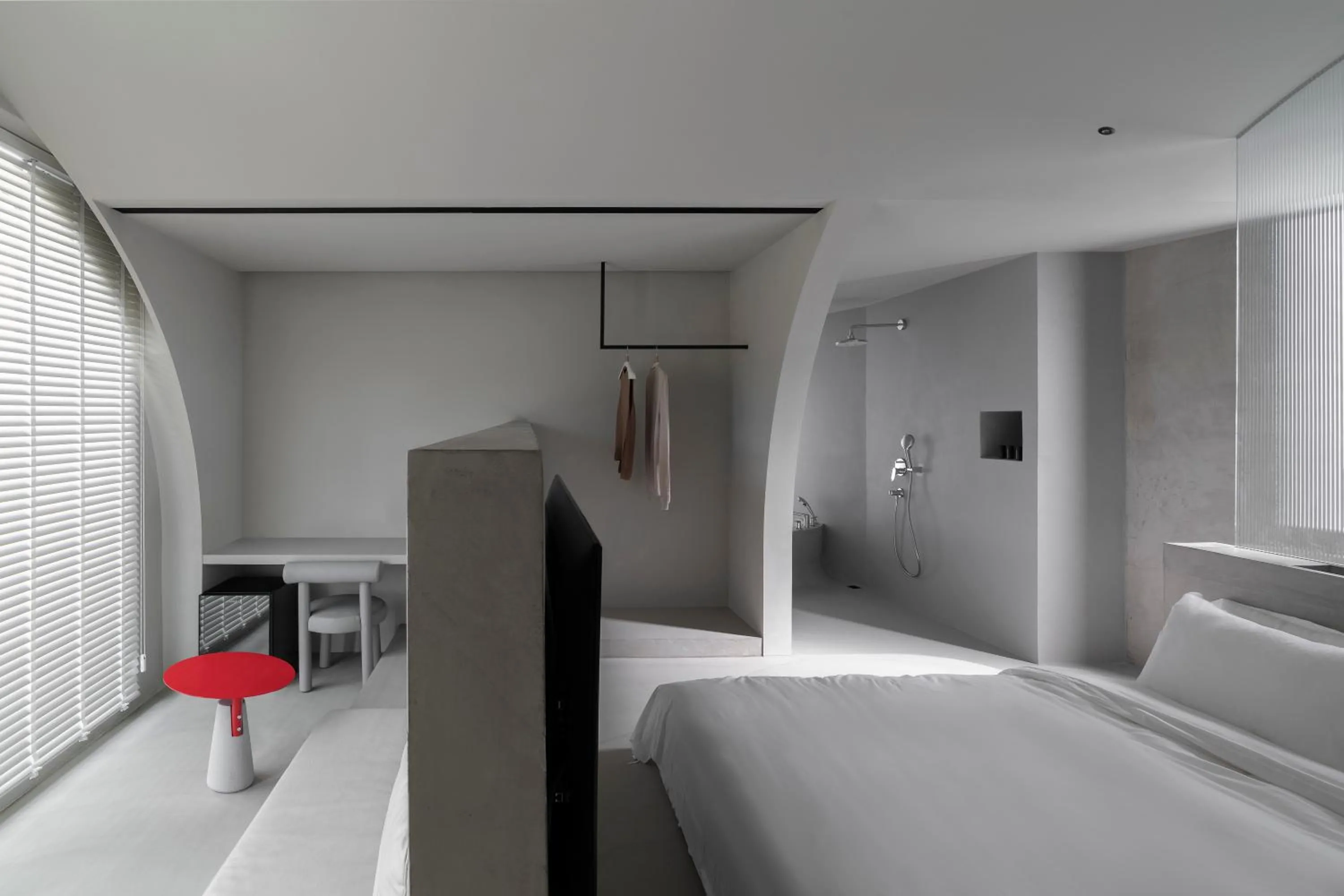 Bed in Yamaki x Shaoguang Stay