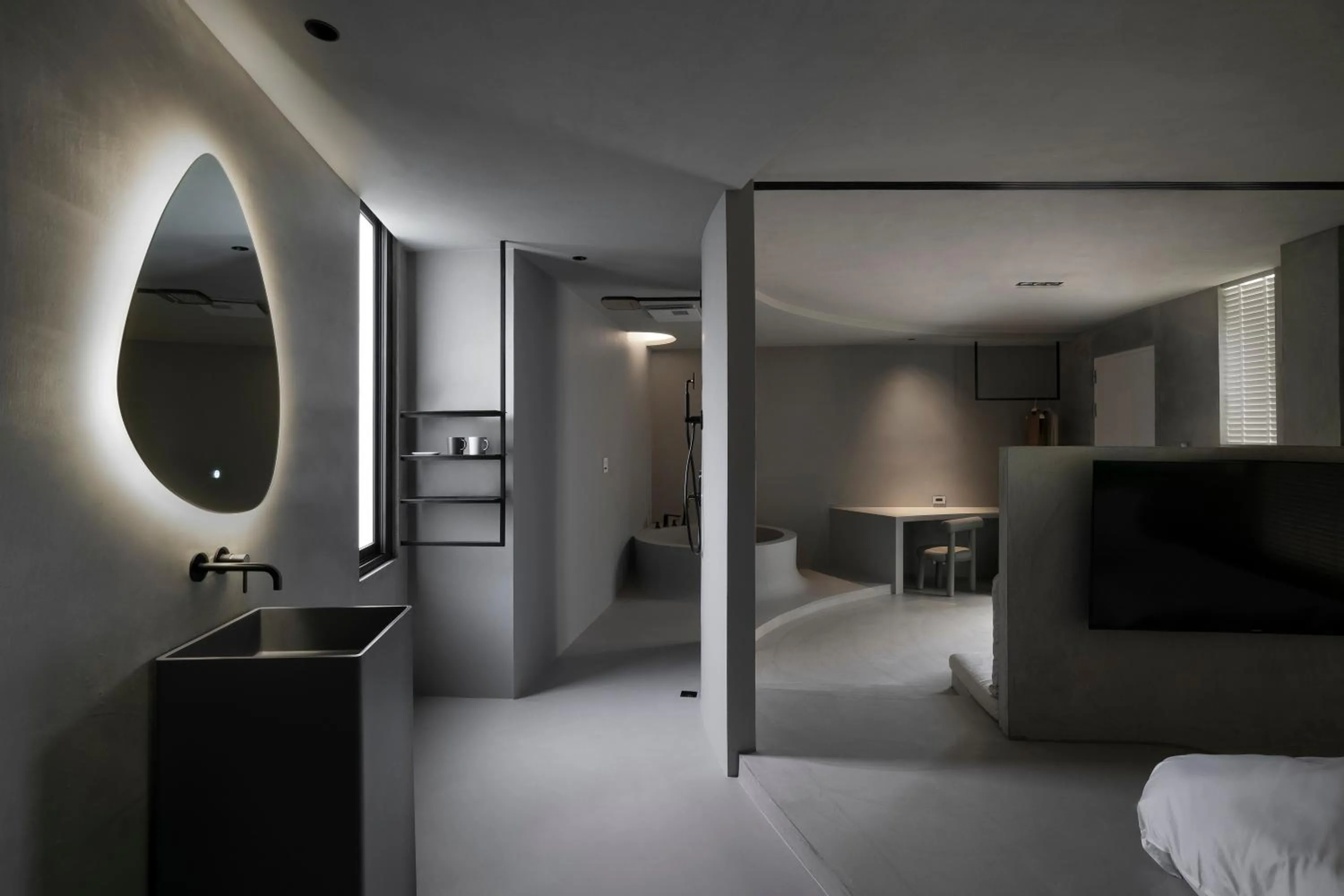 Bed in Yamaki x Shaoguang Stay