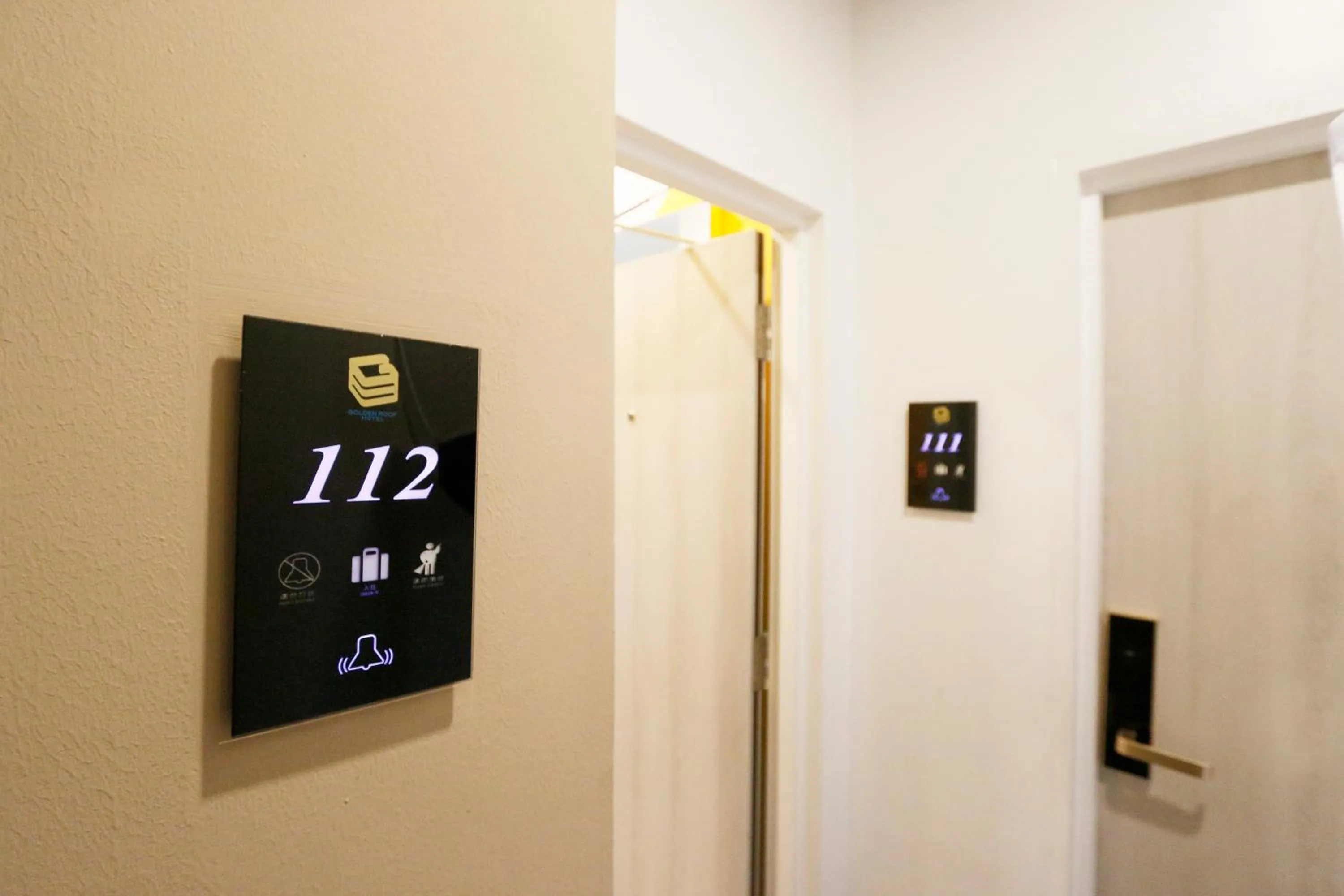 Decorative detail in Golden Roof Hotel Sunway Ipoh