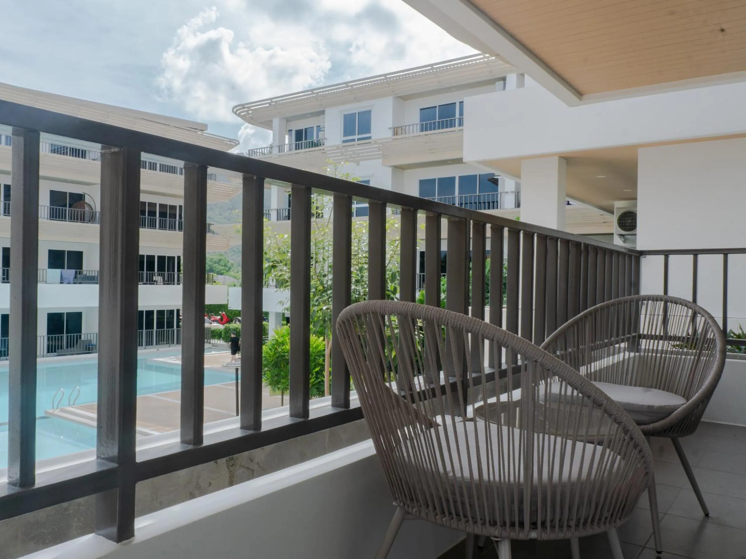 Patio in The Terraza Condotel